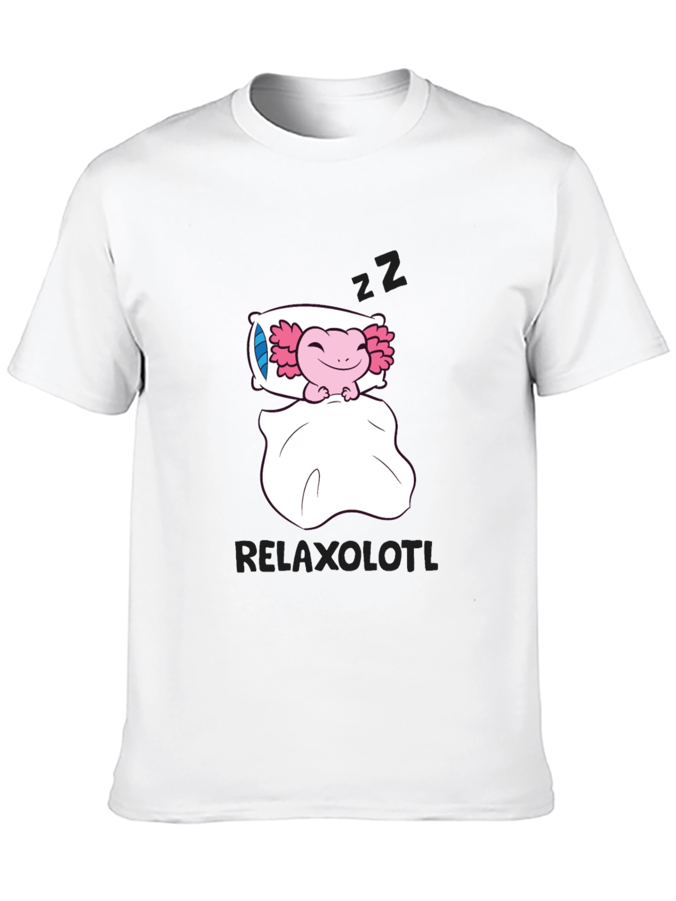 Relaxolotl T-Shirt: Sleepy Axolotl Design - 10