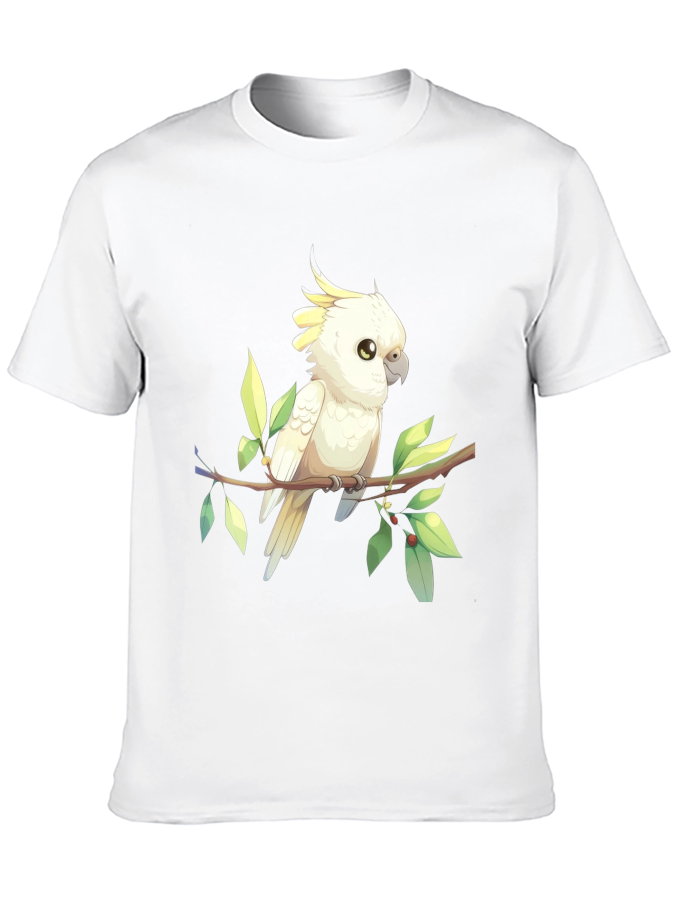 Black Cockatoo Graphic Tee - Bird Lover Shirt view 10