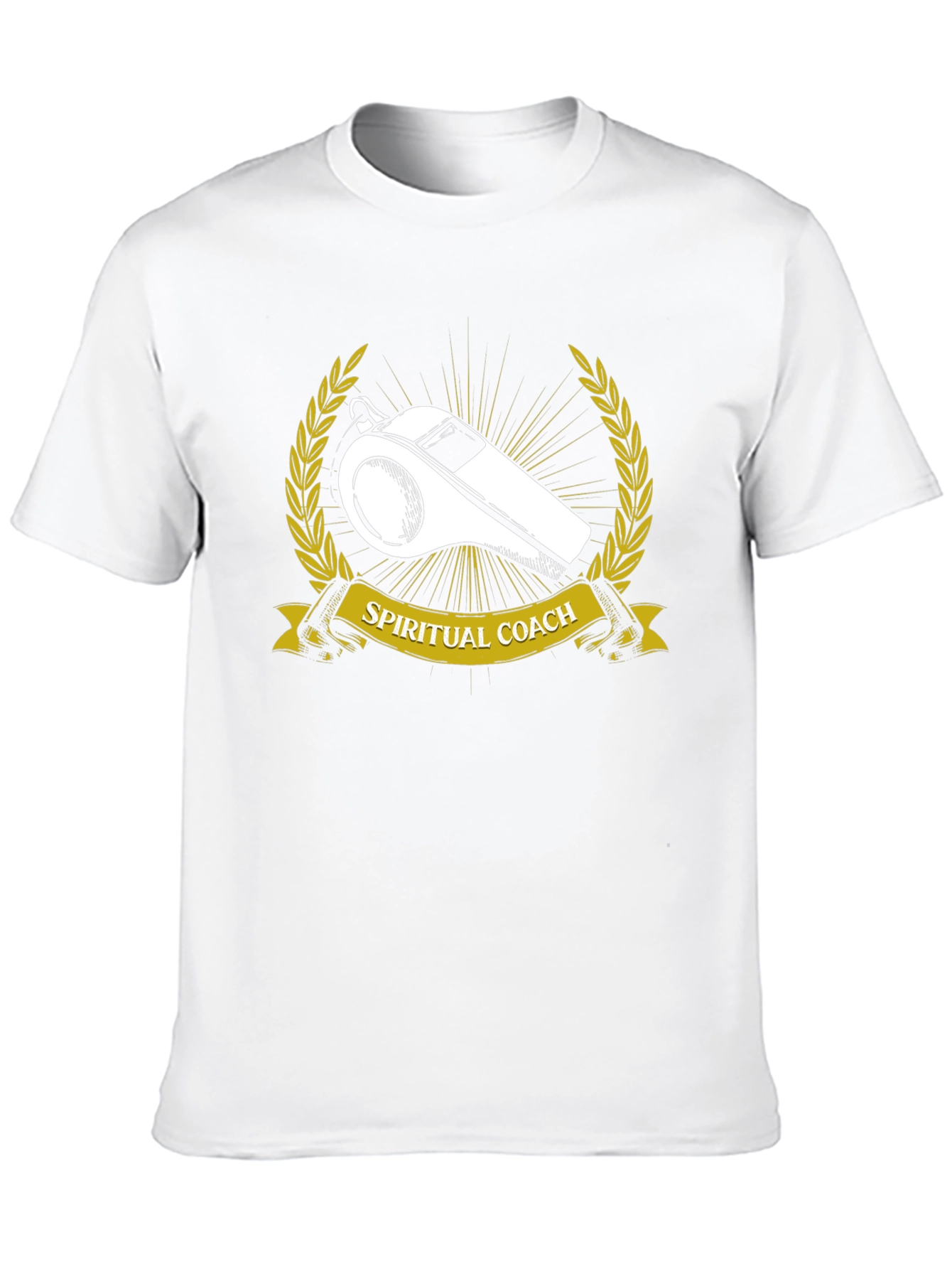 Black Spiritual Coach Whistle Graphic Tee view 10