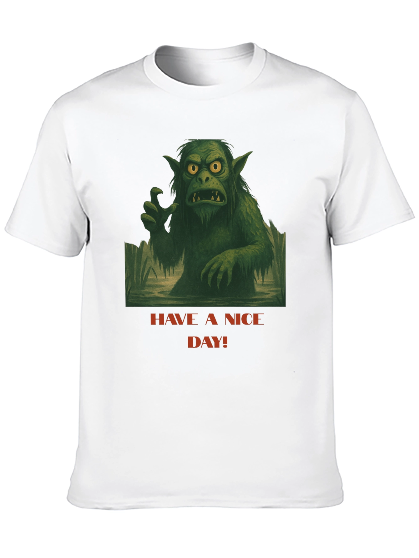 Black Swamp Monster Tee - Have A Nice Day! view 10