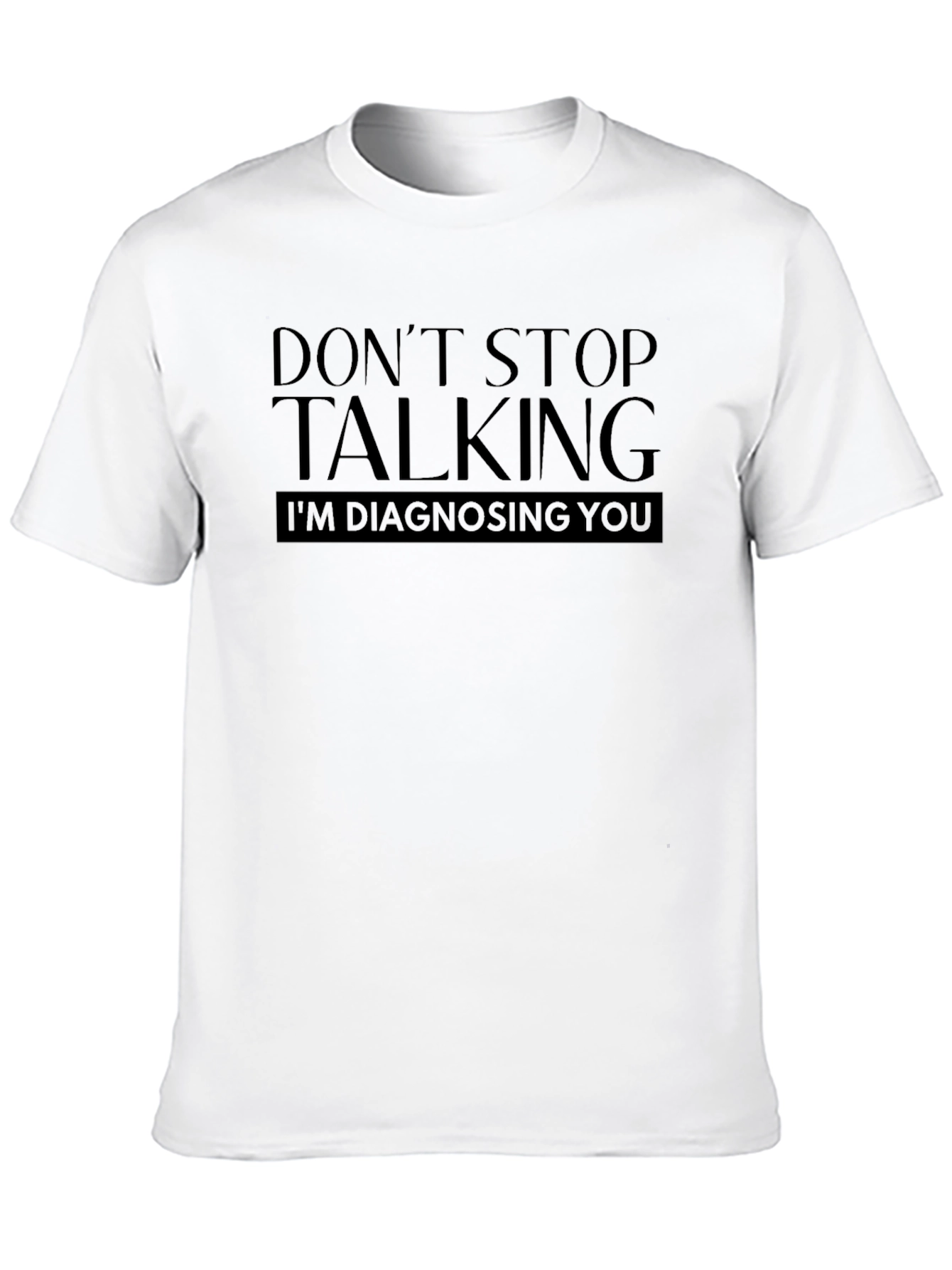 Black Don't Stop Talking Funny Graphic Tee view 10