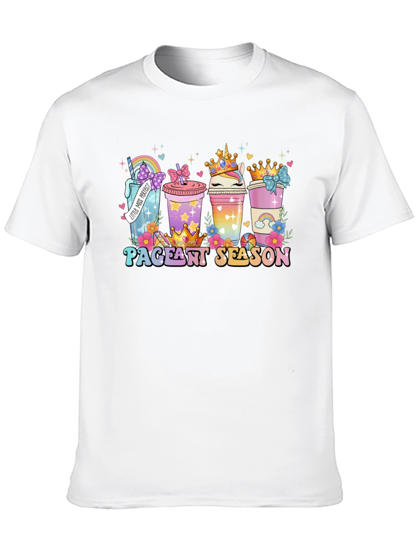 Black Pageant Season Coffee T-Shirt view 10