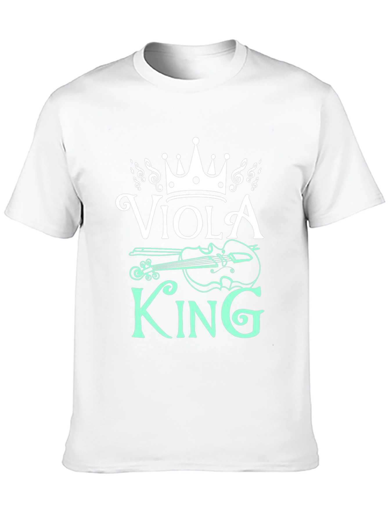 Black Viola King Graphic T-Shirt - Music Lover Tee view 10