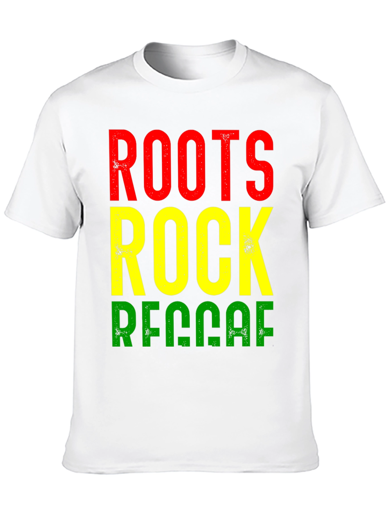 Black Roots Rock Reggae Black T-Shirt view 10