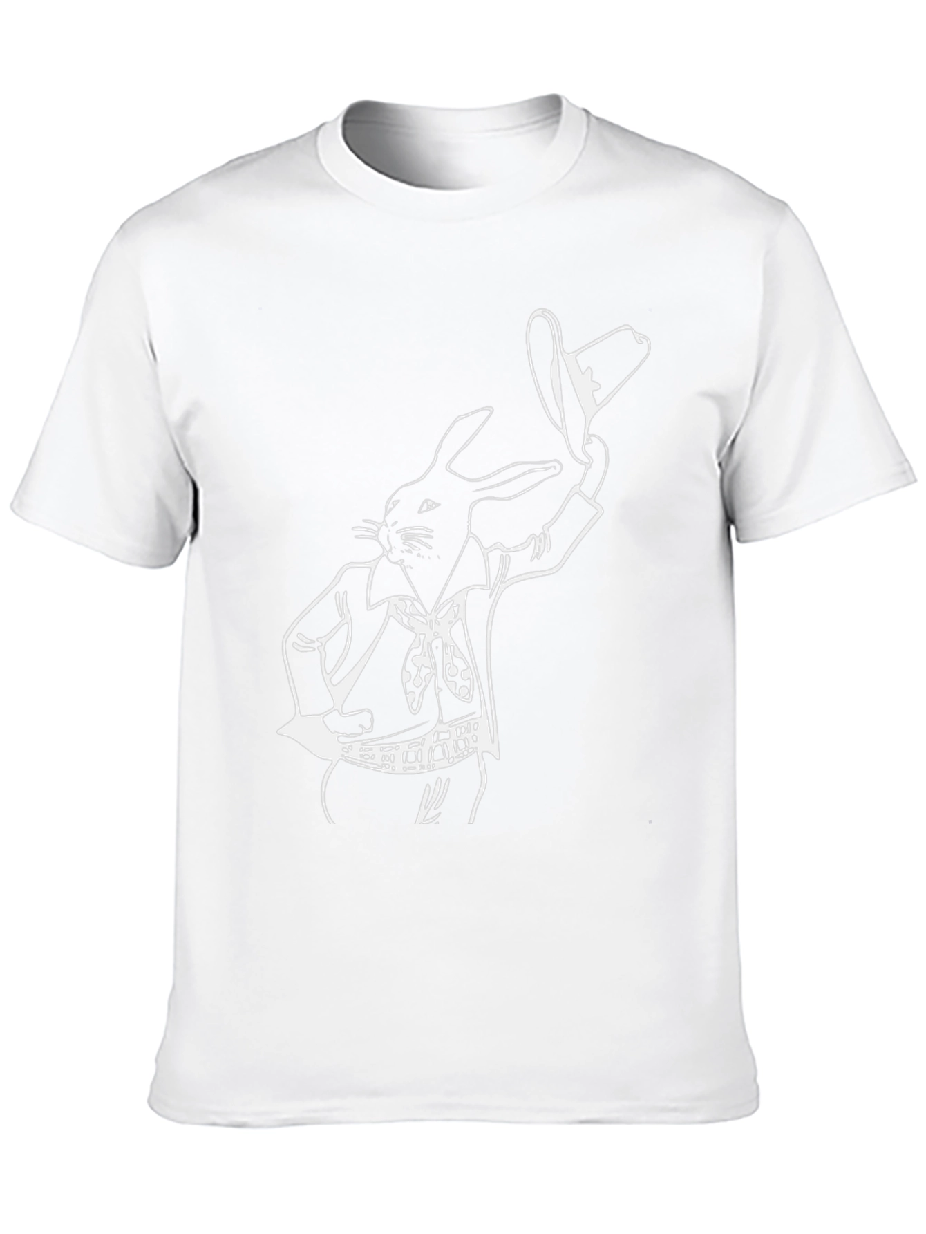 Black Rabbit Cowboy Black T-Shirt view 10