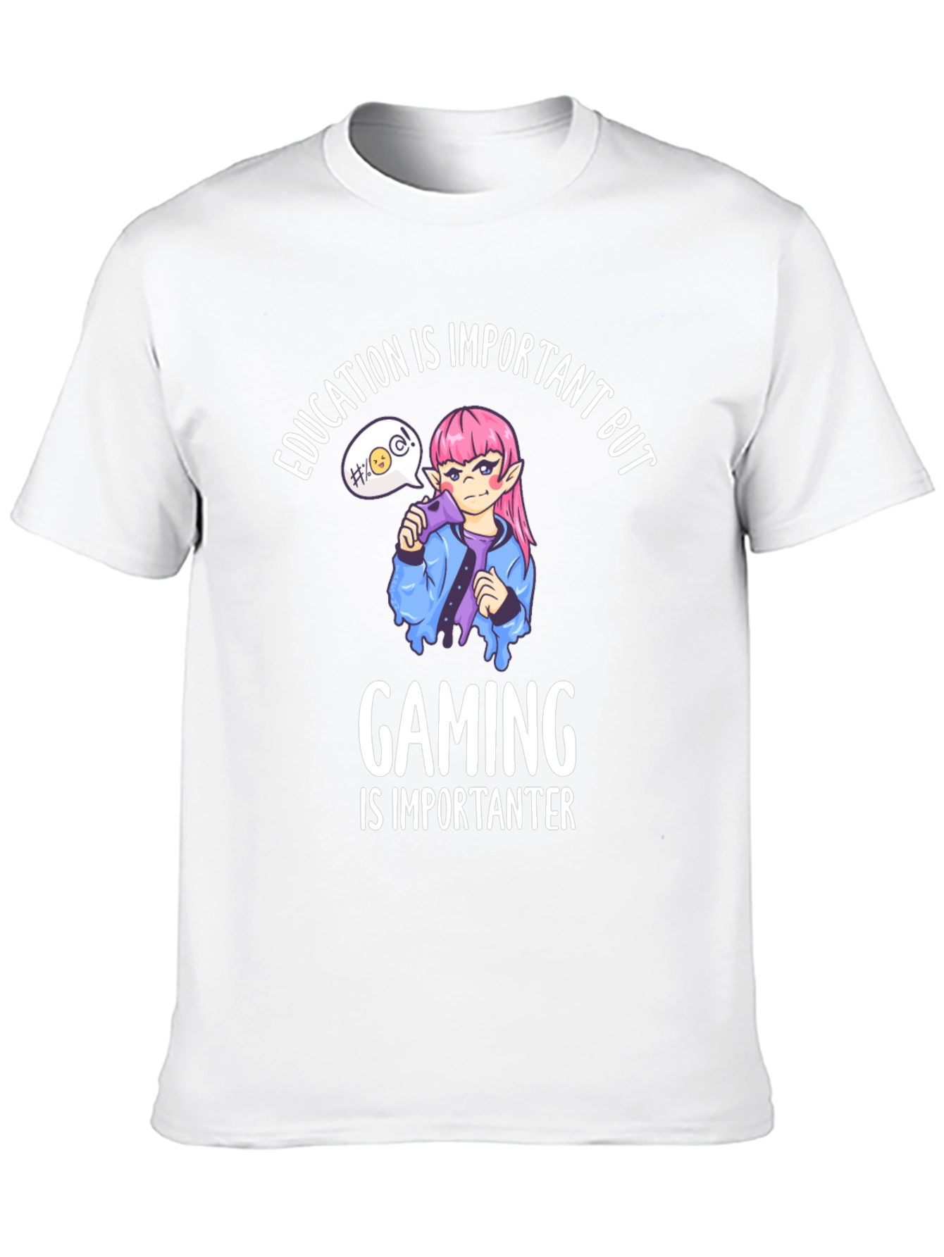 Black Gaming is Importanter T-Shirt view 10