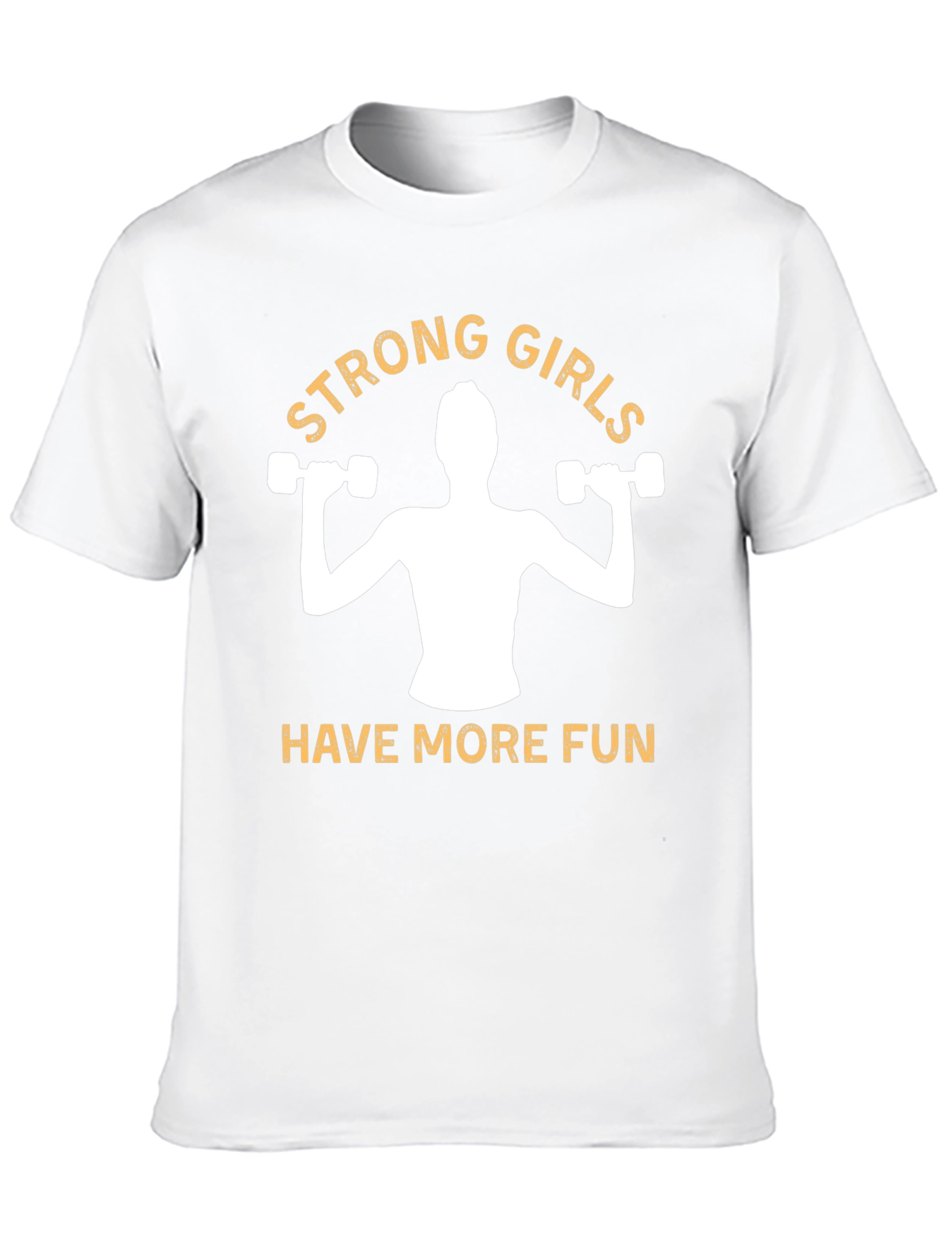 Black Strong Girls Have More Fun Graphic Tee view 10