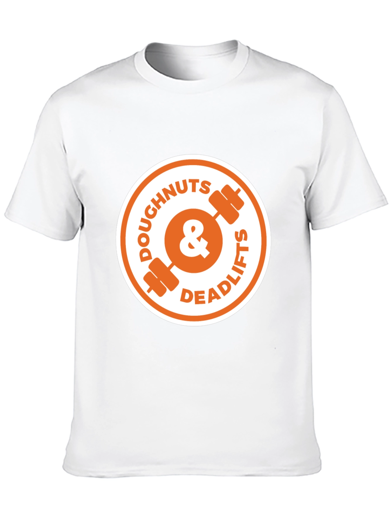 Black Doughnuts & Deadlifts Graphic Tee - Black view 10