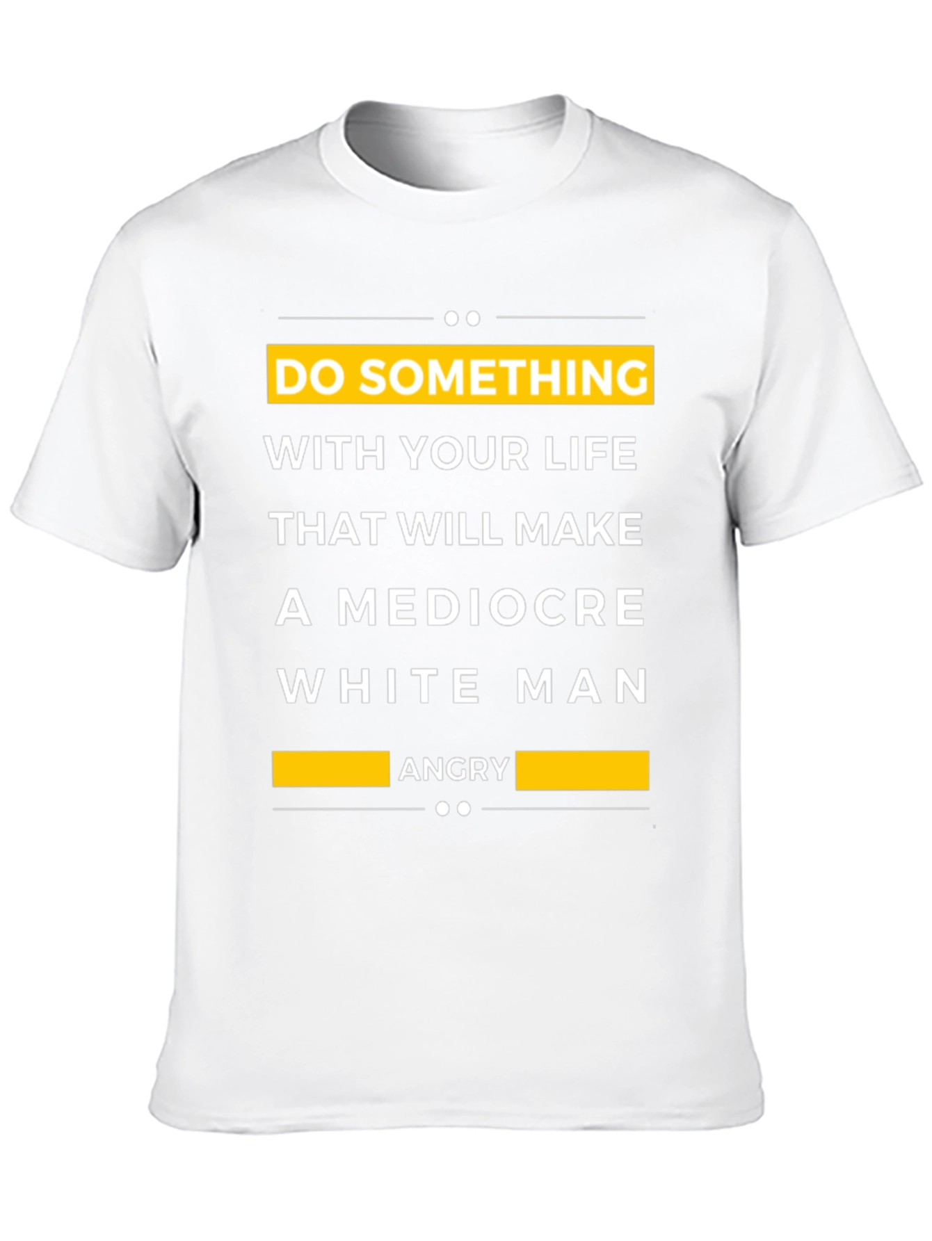 Black Do Something Funny T-Shirt view 10