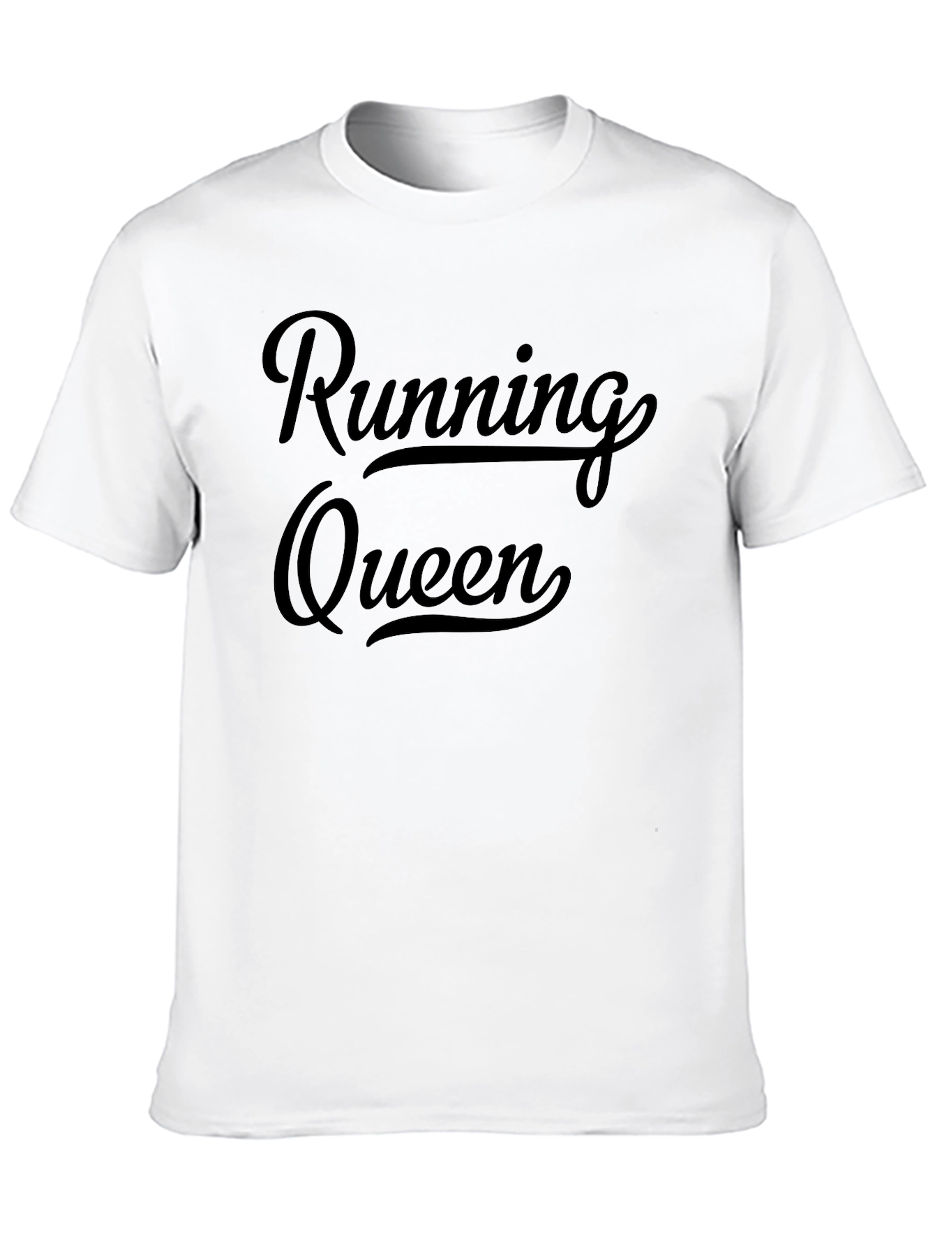 Black Running Queen Black T-Shirt view 10