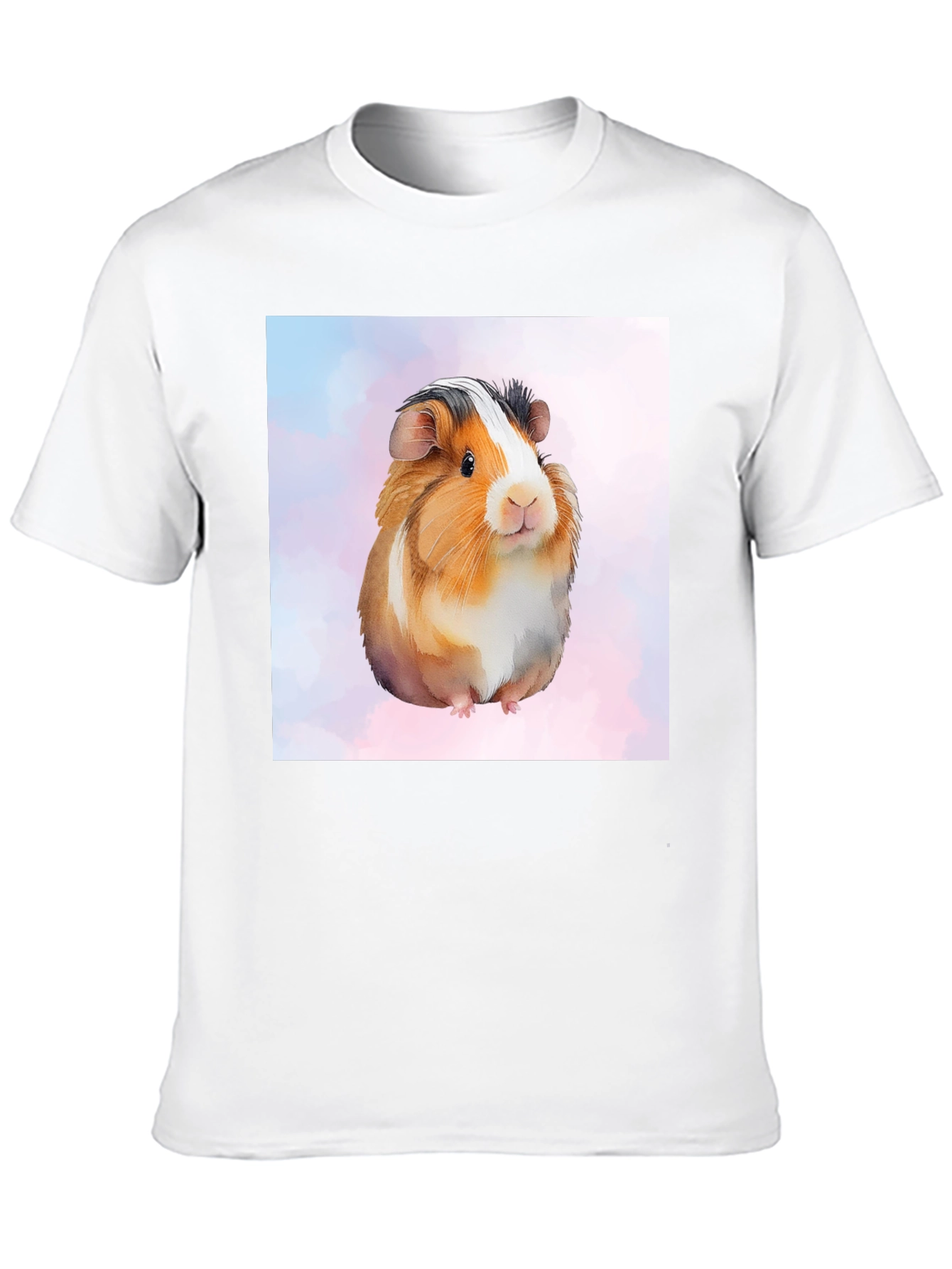 Black Guinea Pig Graphic Tee - Cute Pet Lover's Shirt view 10