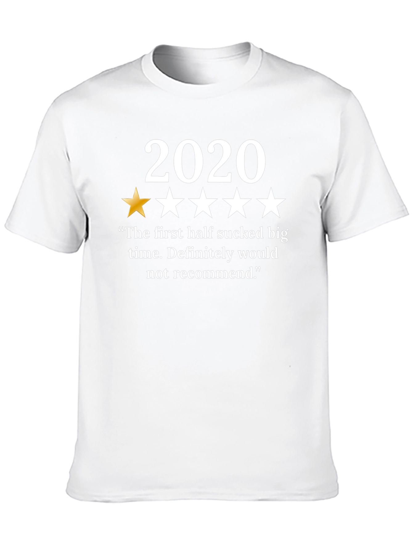 Black 2020 One-Star Review Graphic T-Shirt view 10