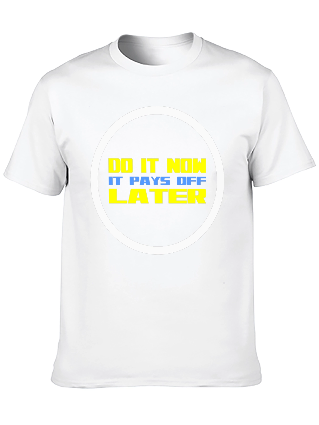Black Motivational Graphic T-Shirt - Do It Now view 10