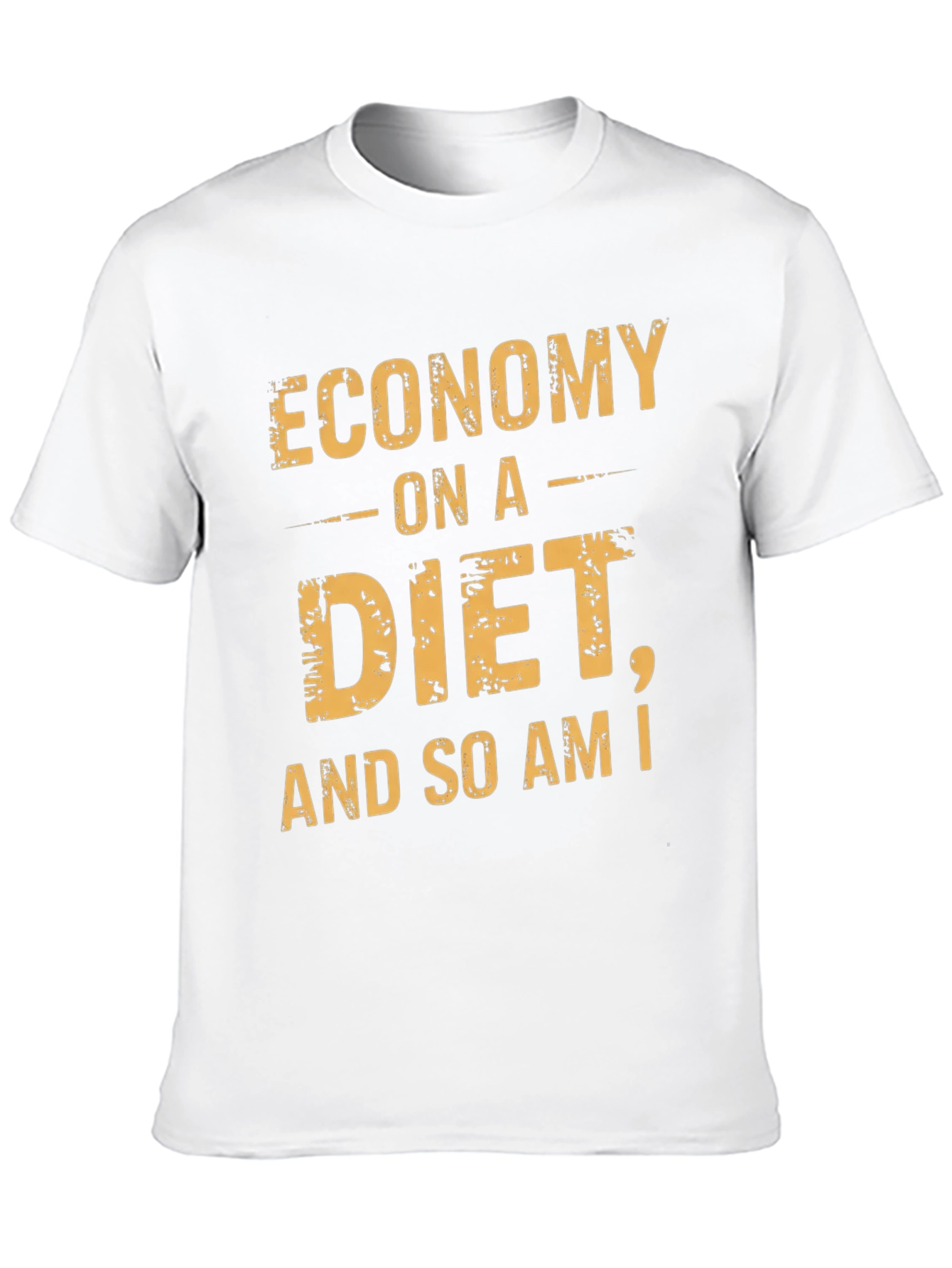 Black Economy on a Diet Graphic Tee view 10