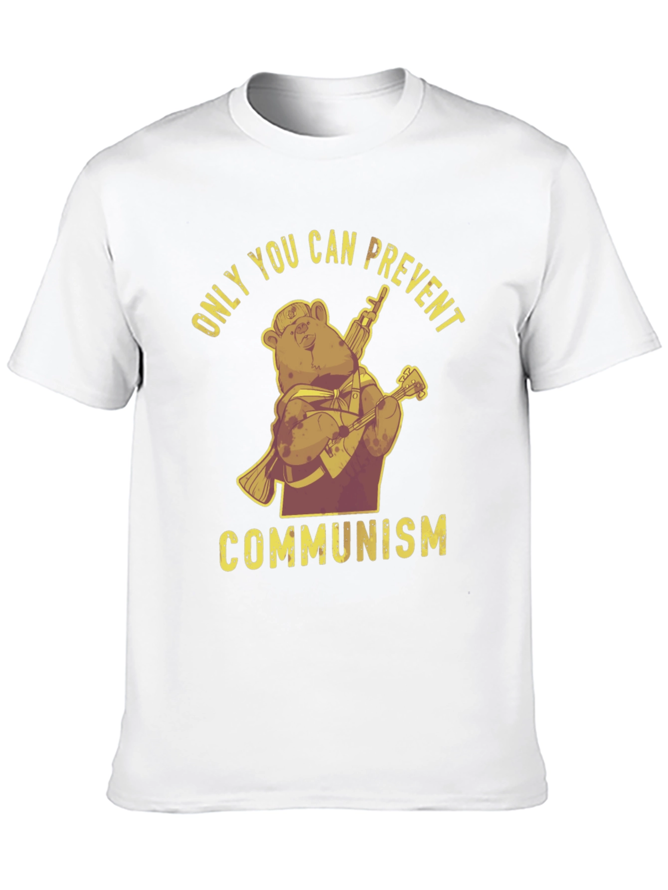 Black Only You Can Prevent Communism T-Shirt view 10