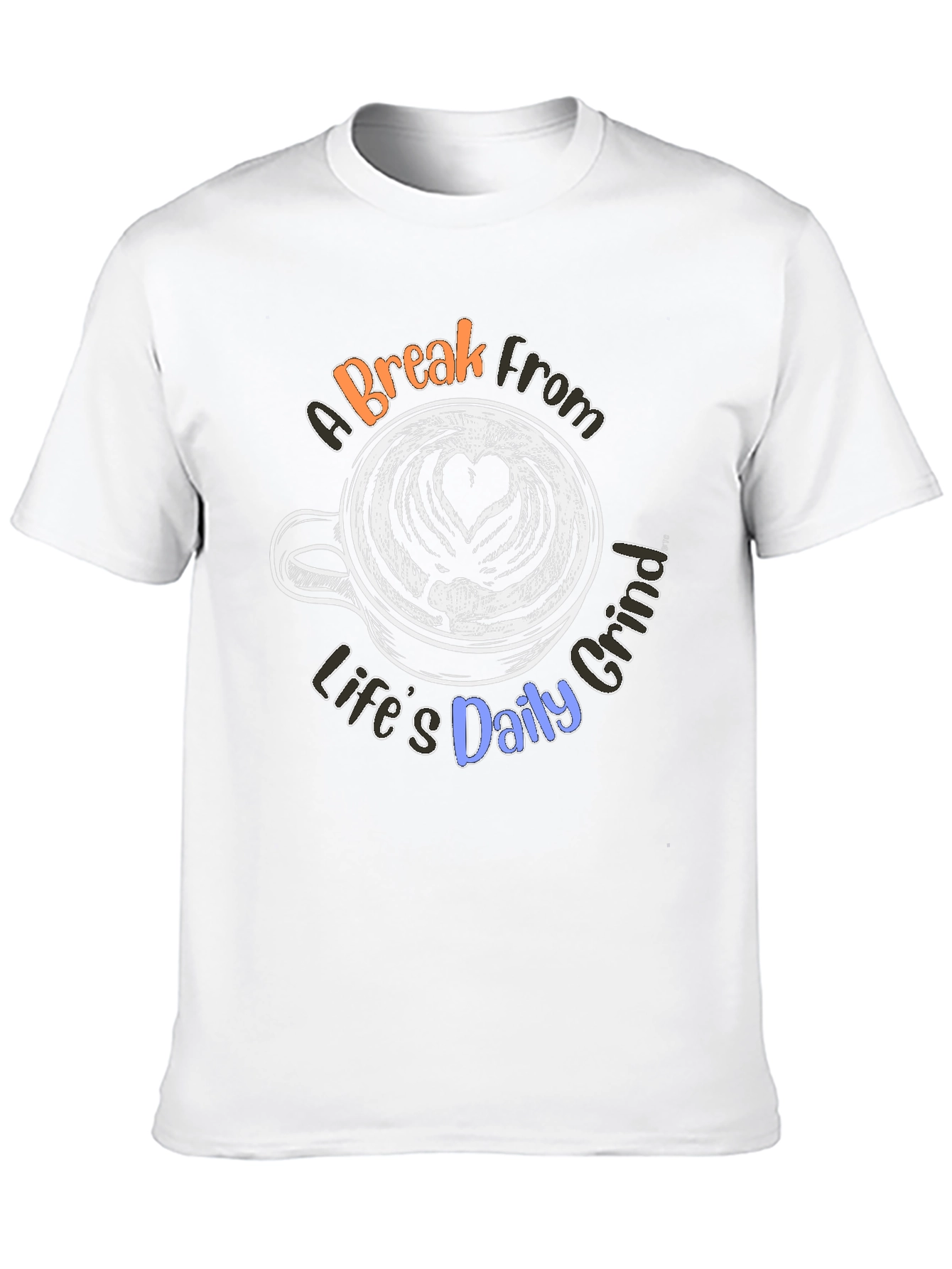 Coffee Break T-Shirt - Daily Grind Relax - 10