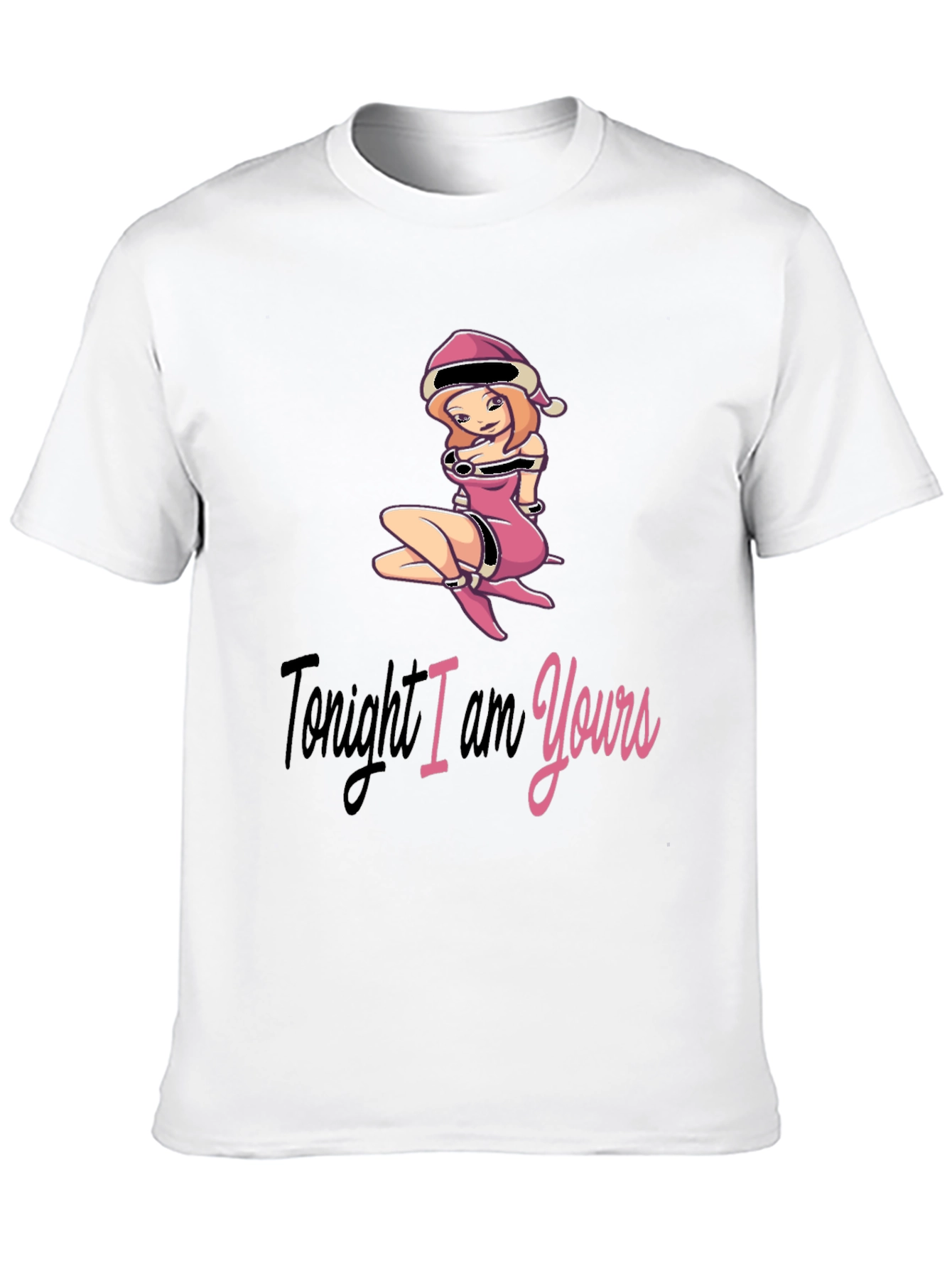 Black Tonight I am Yours T-Shirt view 10