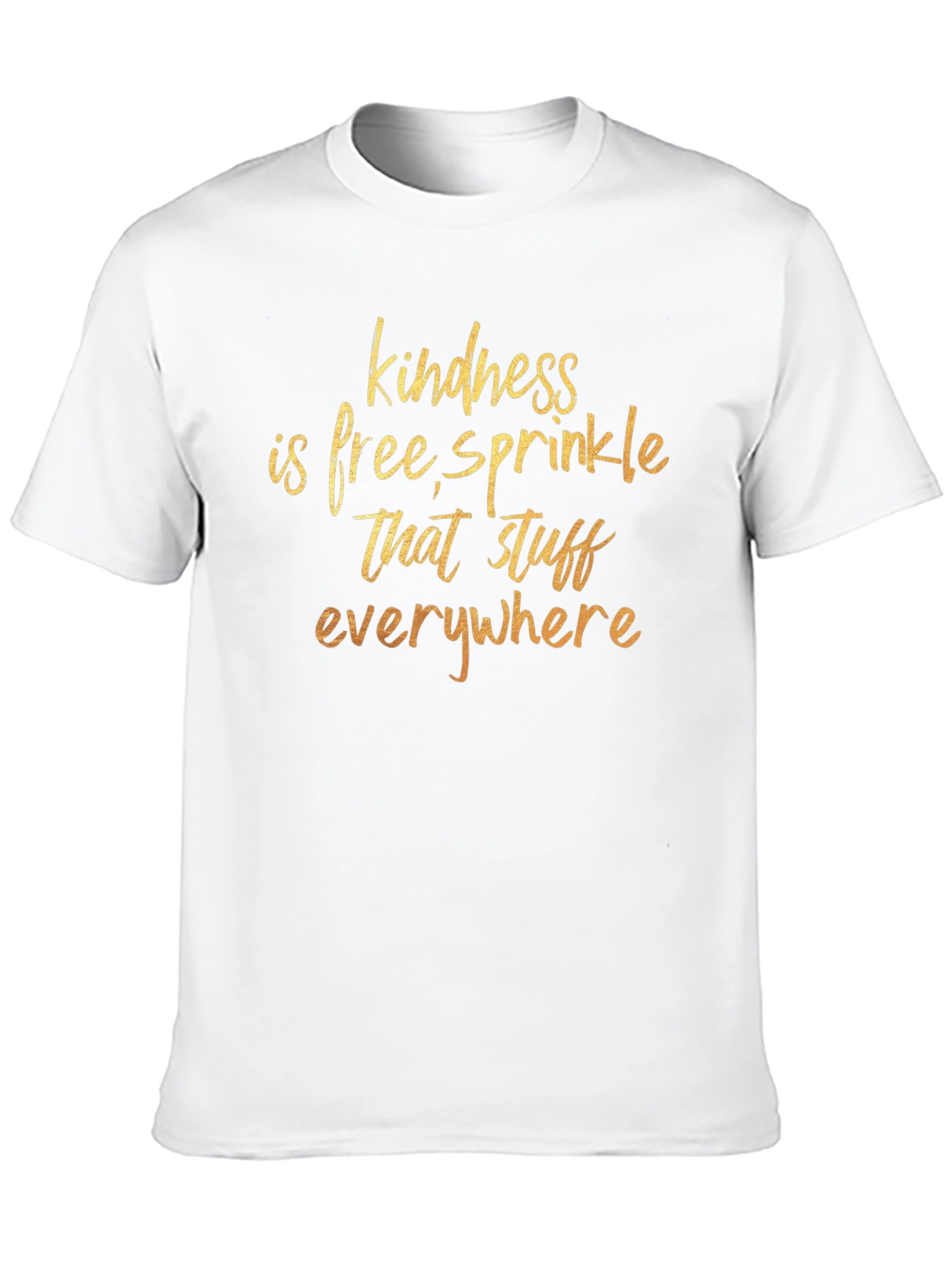 Black Kindness is Free Graphic T-Shirt - Soft Cotton Blend view 10