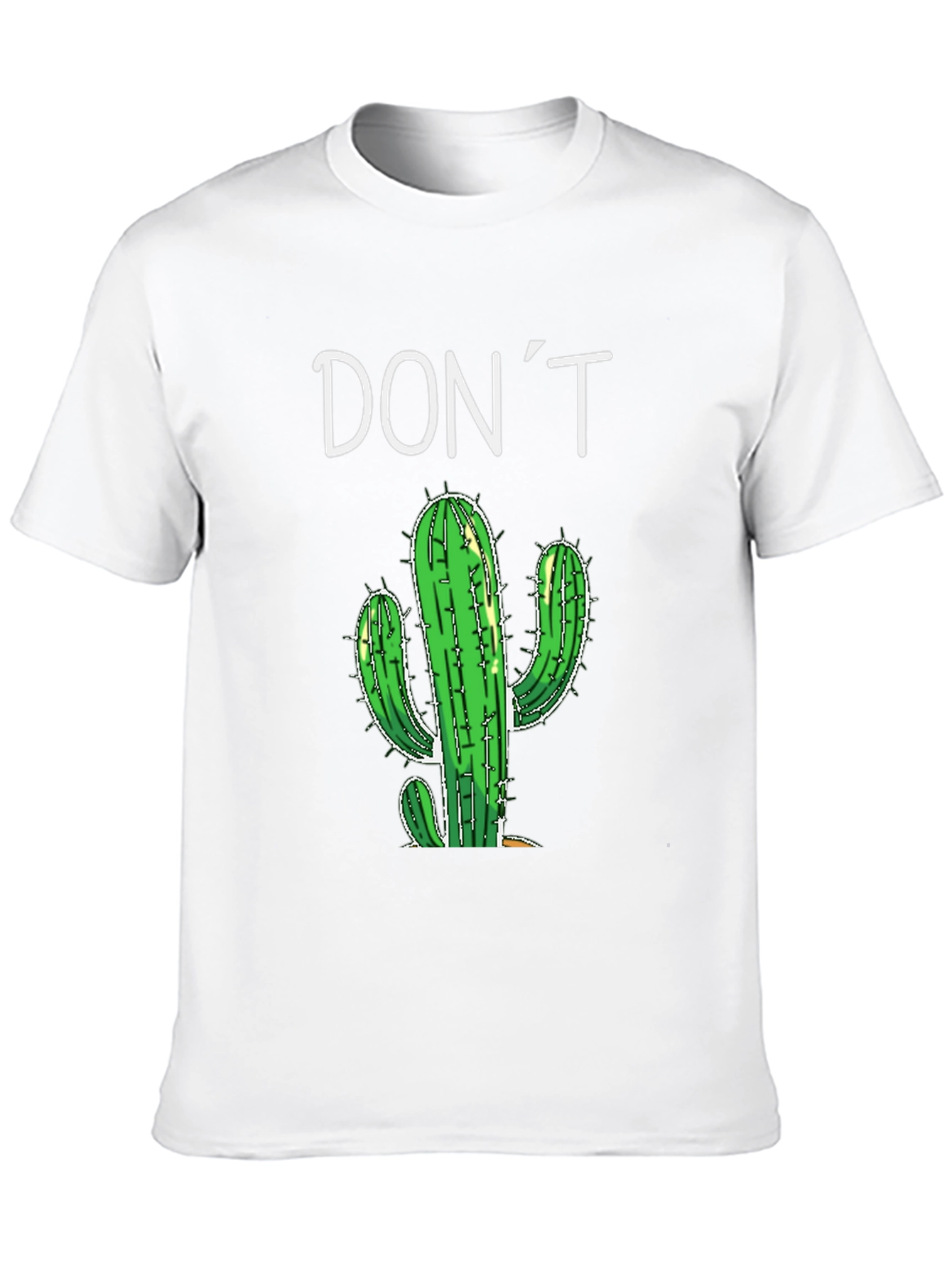 Black Don't Prick Me Cactus Graphic Tee - Unisex view 10