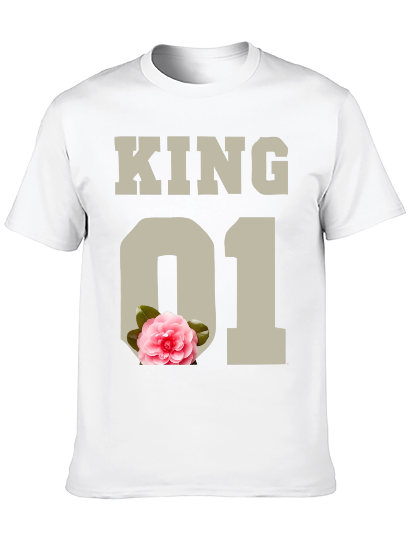Black King 01 Floral Graphic Tee view 10