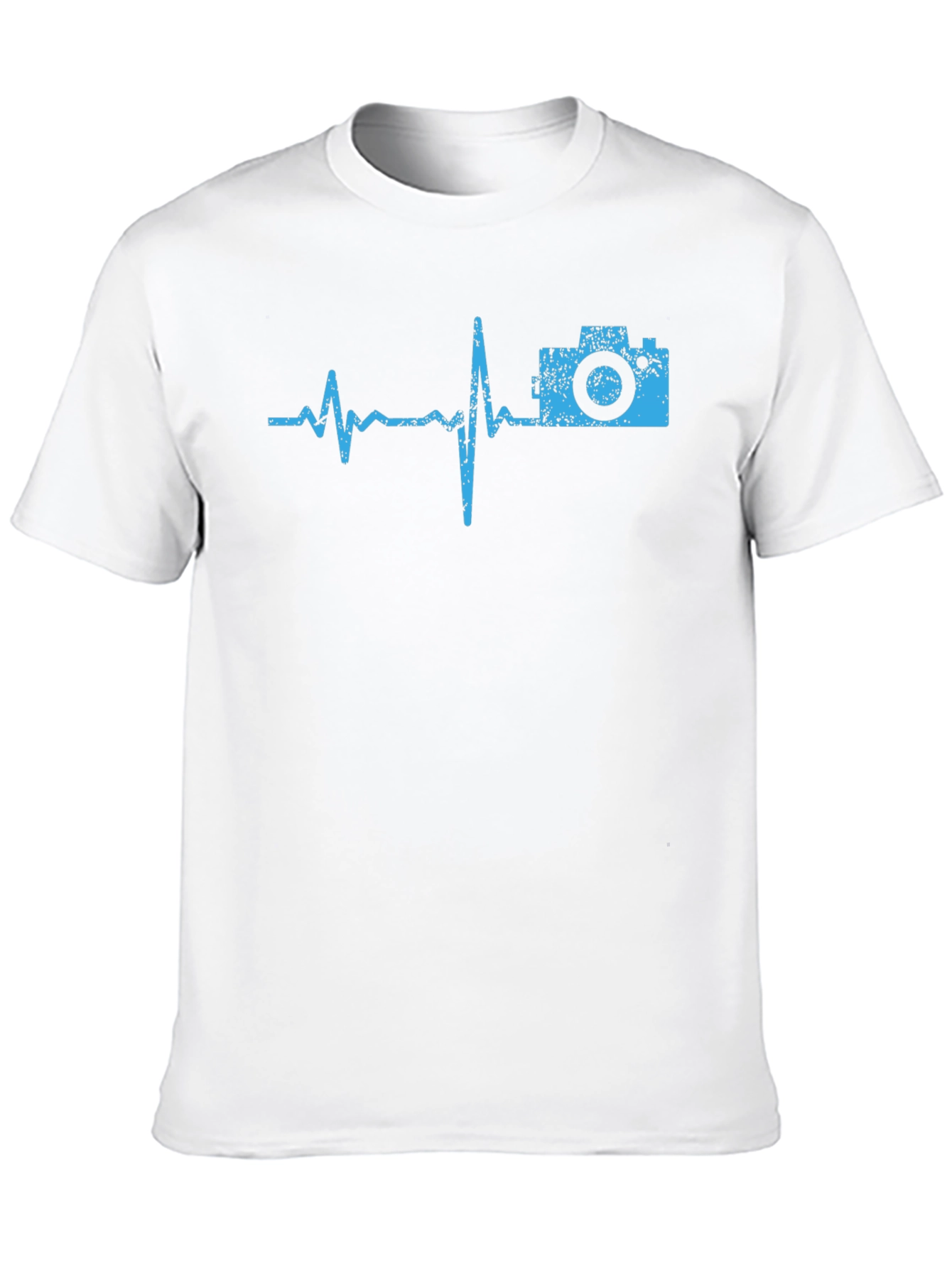Camera Heartbeat Graphic Tee - Photographer's Essential - 10