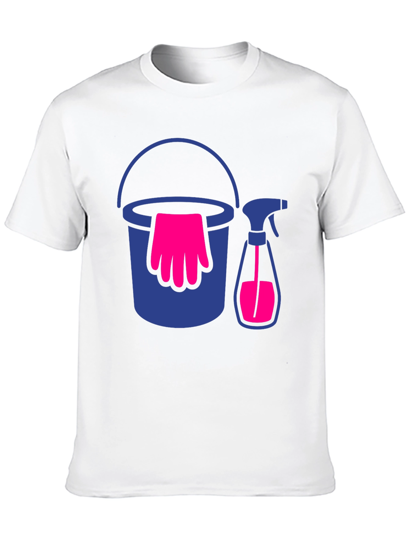 Black Cleaning Crew Graphic Tee - Black view 10