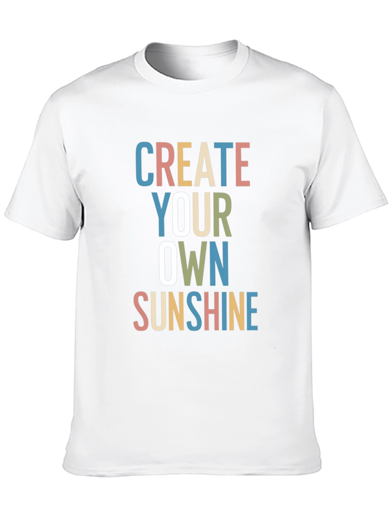 Black Create Your Own Sunshine Graphic Tee view 10