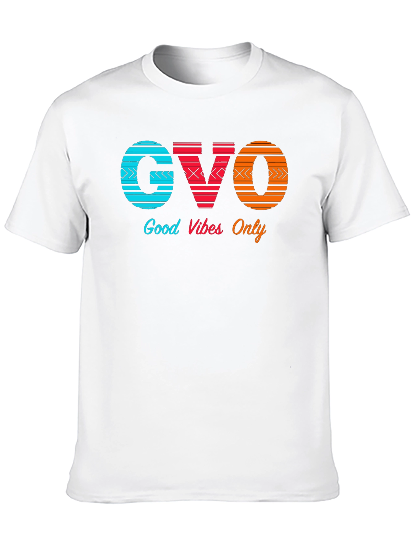 Black Good Vibes Only Graphic Tee - Trendy Design view 10