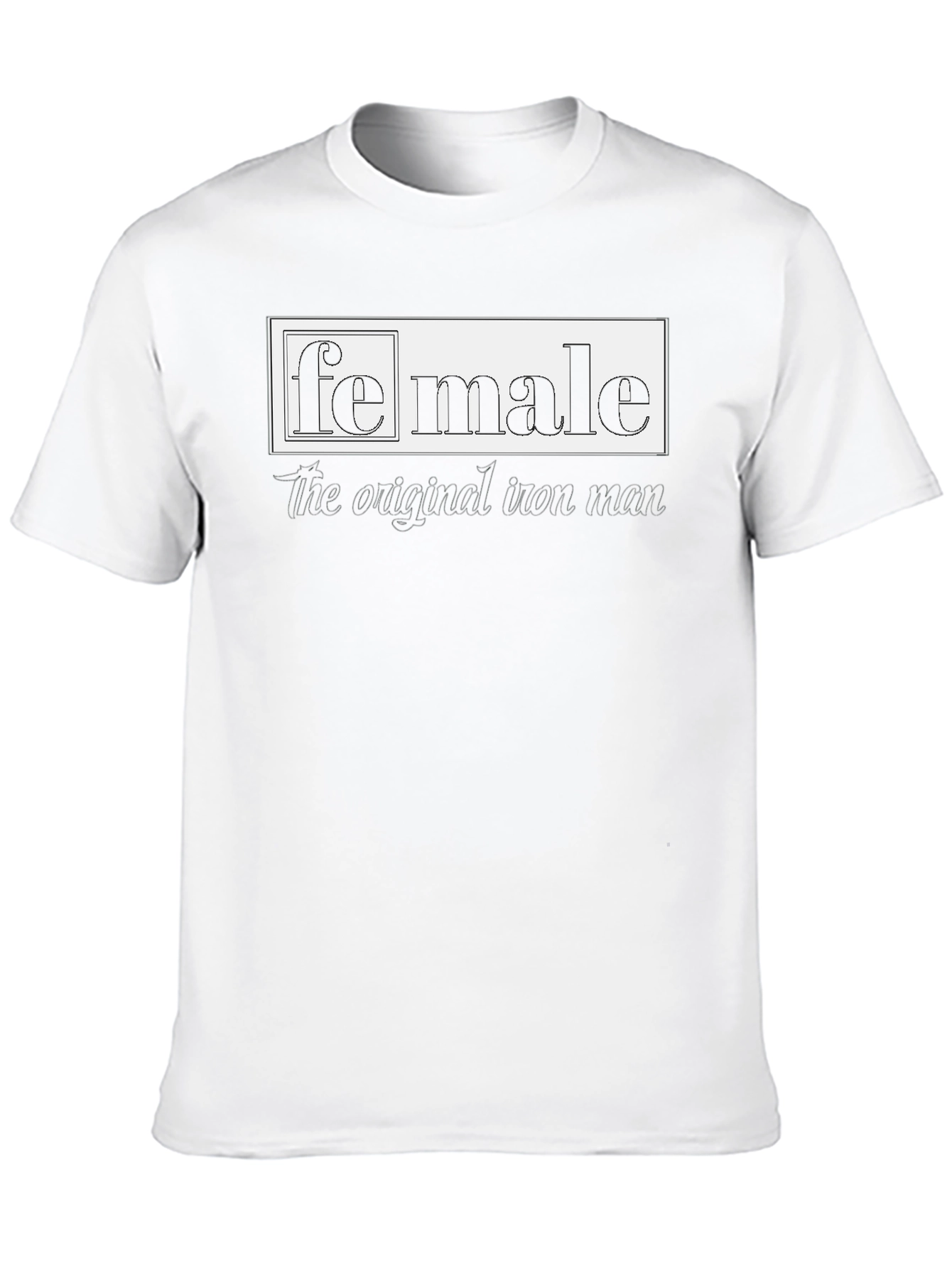 Black Female/Male Graphic T-Shirt view 10