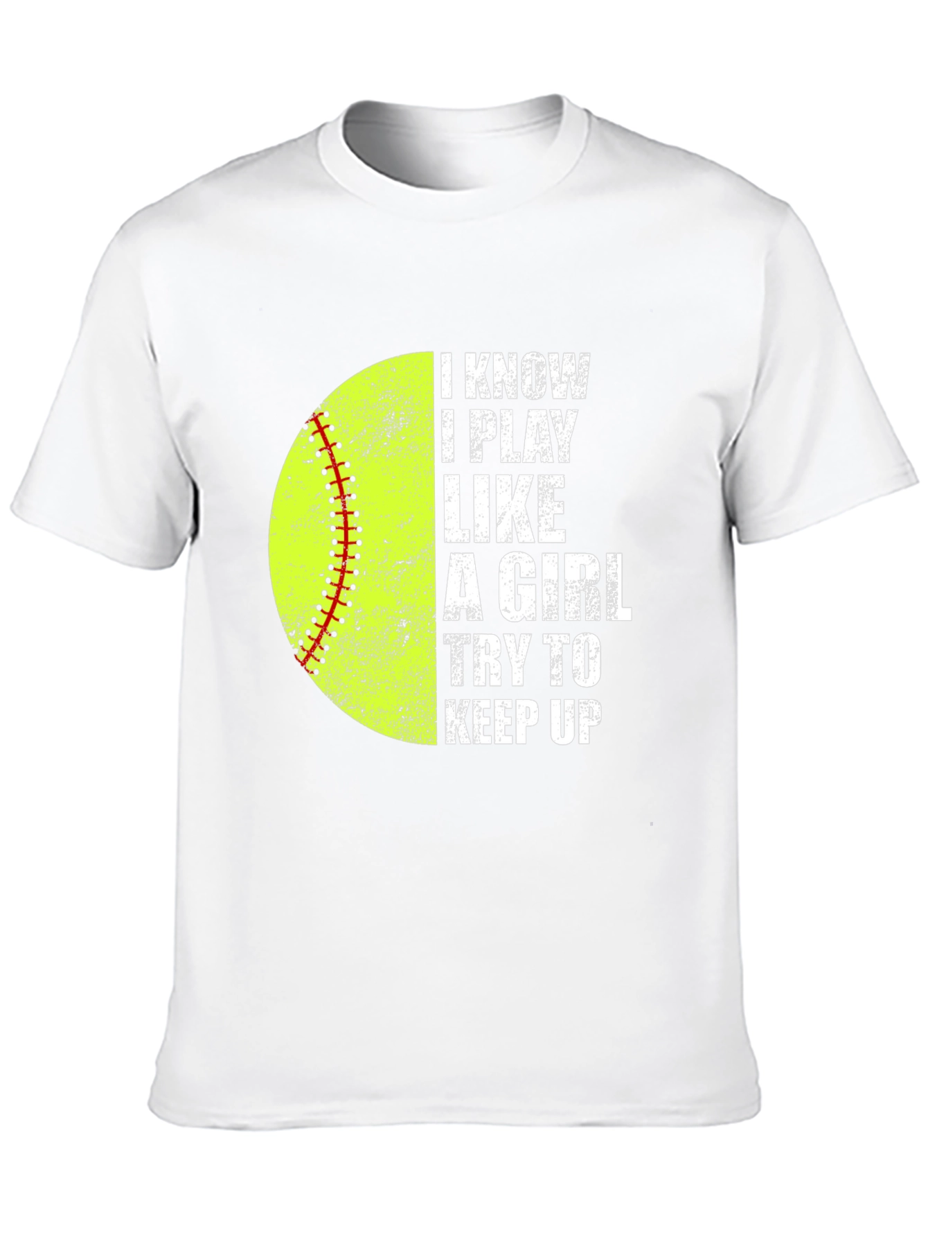 Black I Know I Play Like a Girl T-Shirt view 10