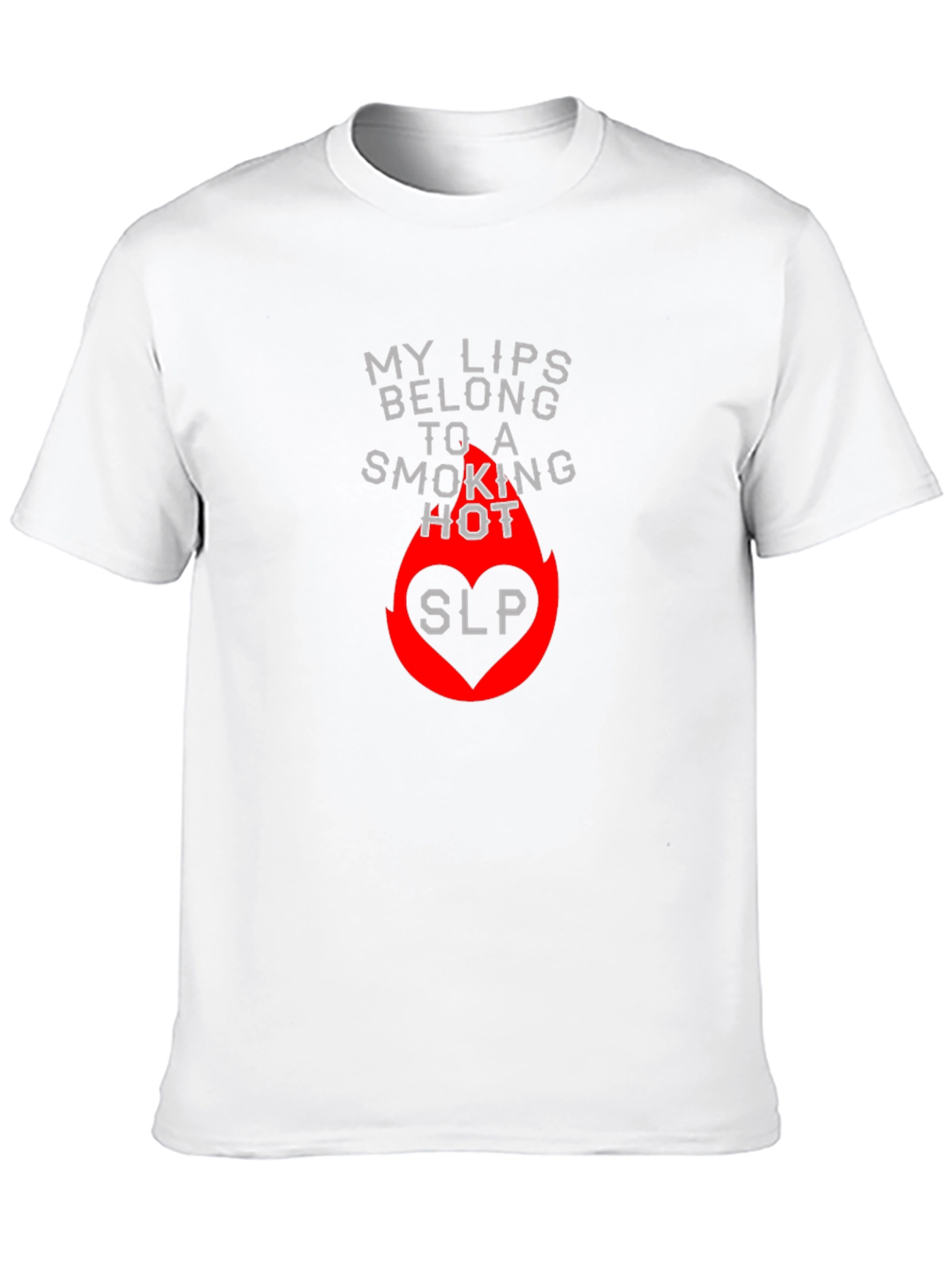 Black Smoking Hot Lips Graphic Tee - Black Cotton T-Shirt view 10