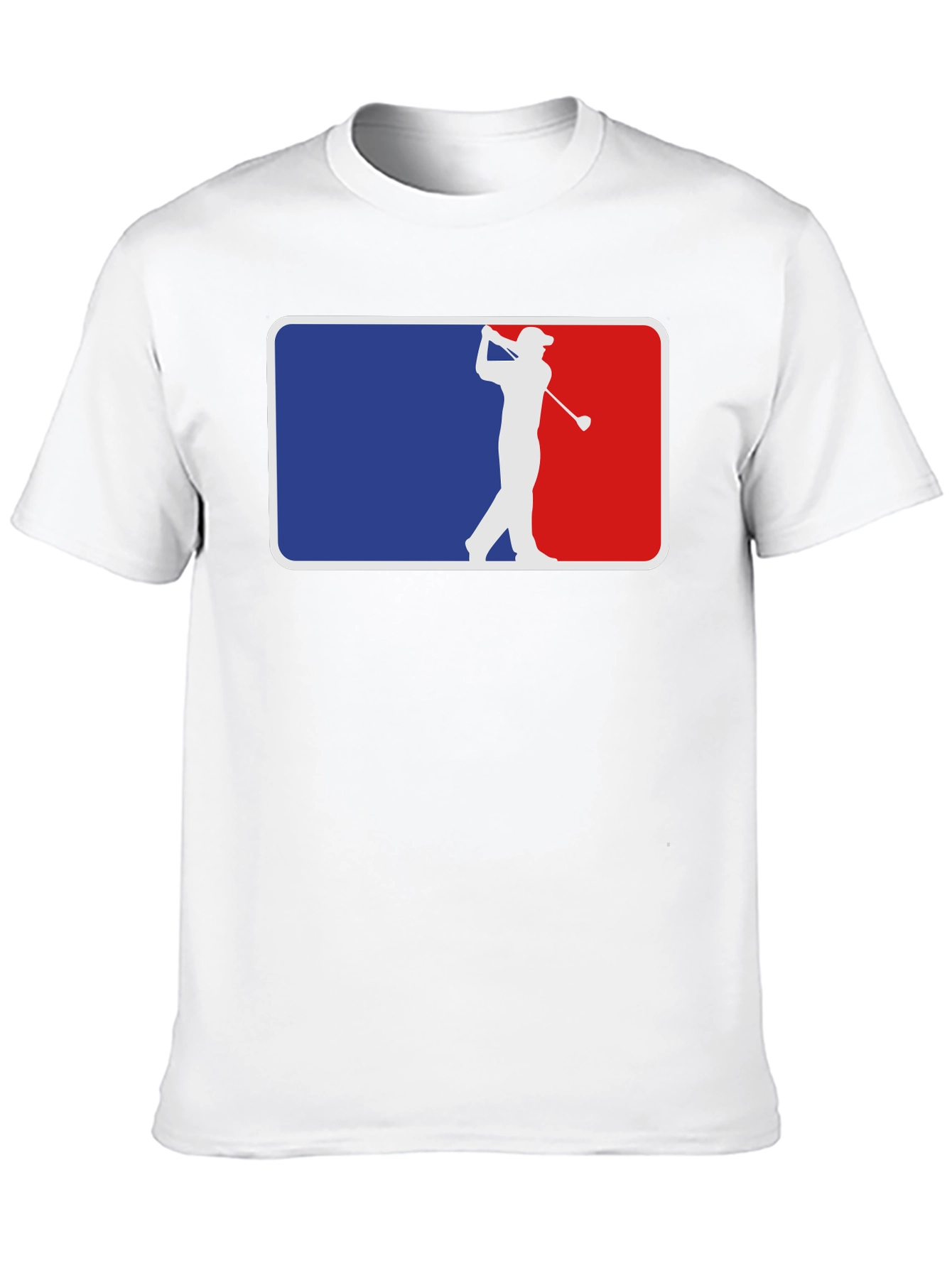 Black Golf Silhouette Graphic Tee - Classic Style view 10