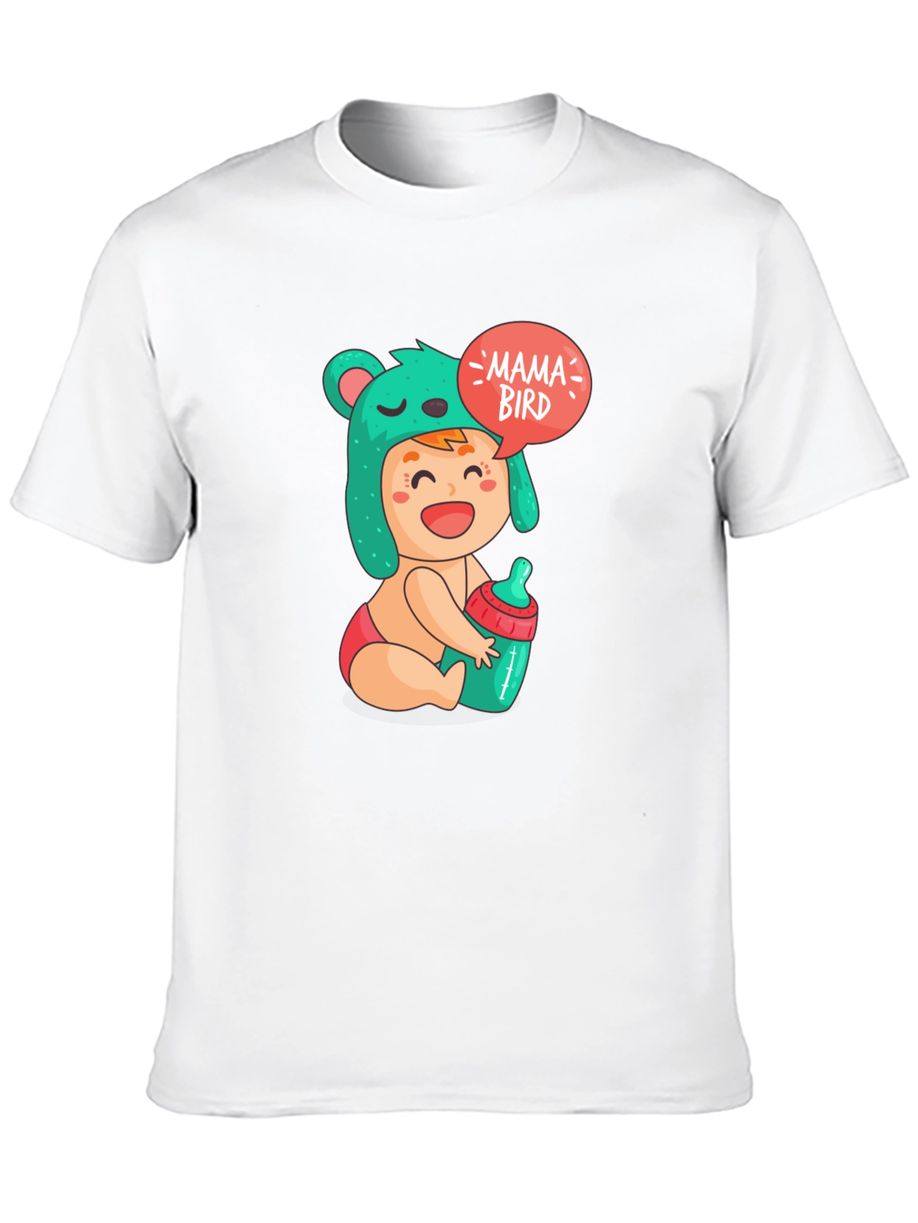 Mama Bird Baby Graphic Tee - 10