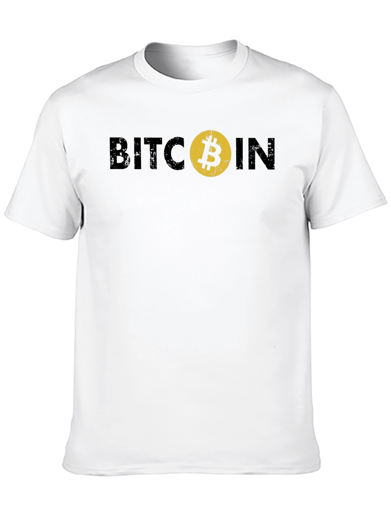 Black Bitcoin Graphic Tee - Crypto Fashion view 10