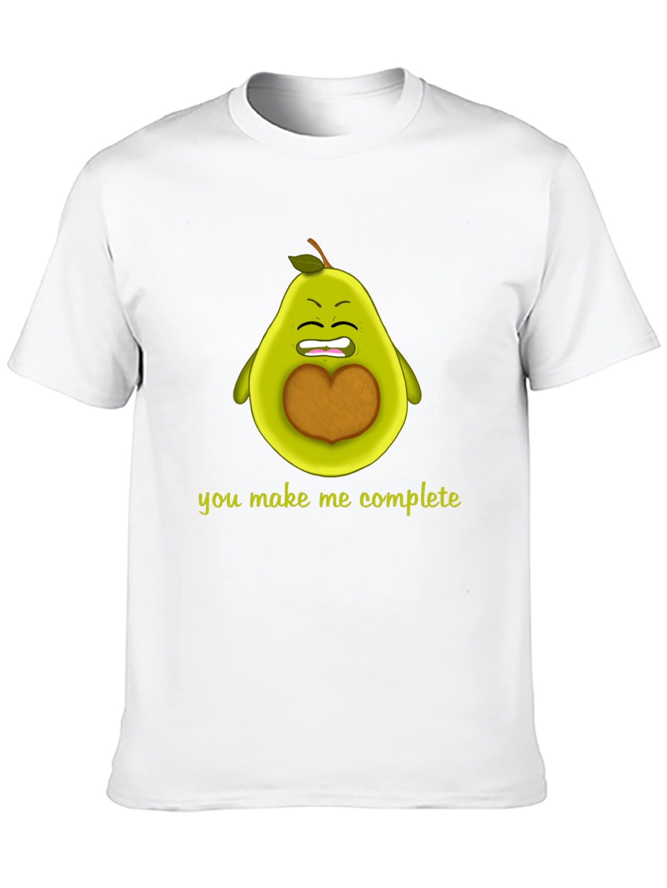 Black You Make Me Complete Avocado Graphic Tee view 10