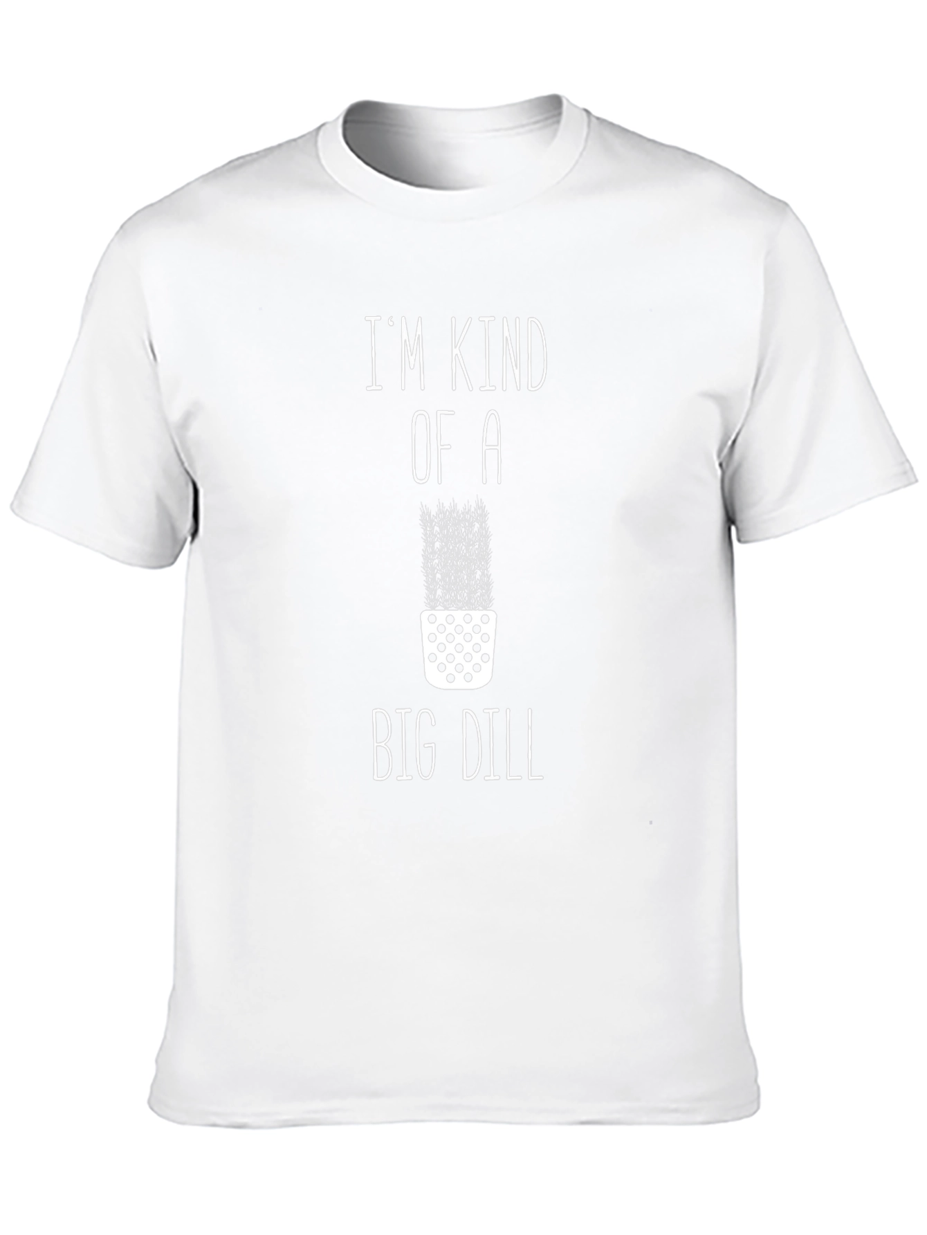Black I'm Kind of a Big Dill - Funny Graphic Tee view 10