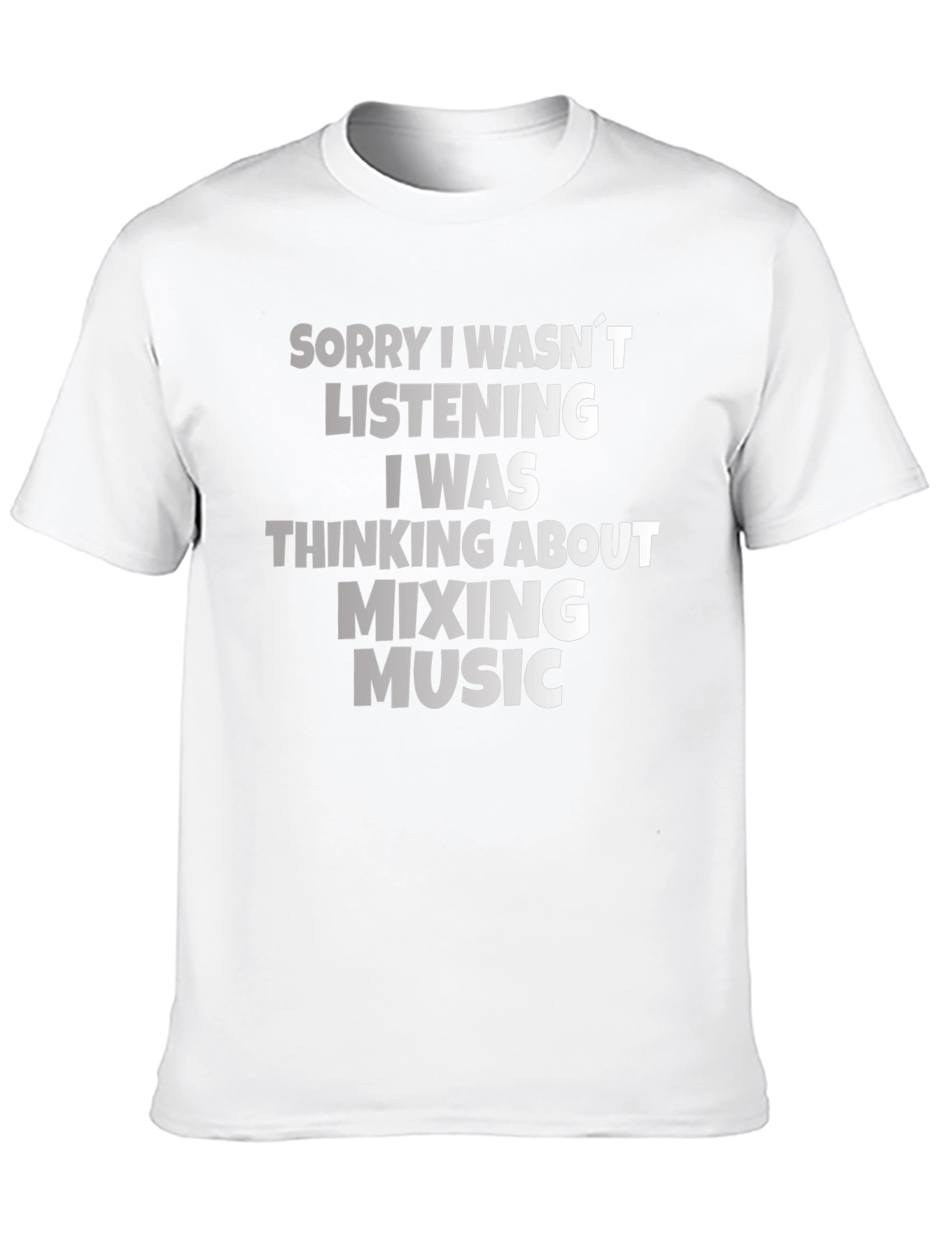 Black Mixing Music T-Shirt - Funny DJ Producer Tee view 10