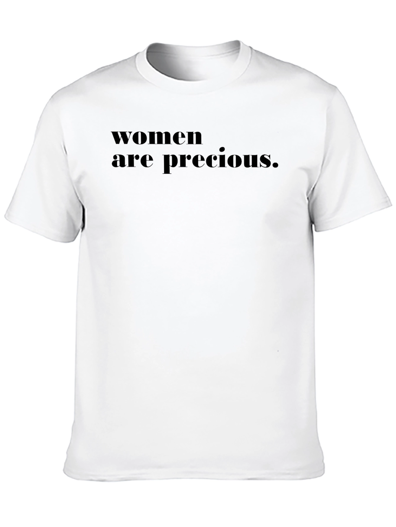 Black Women Are Precious Black T-Shirt view 10