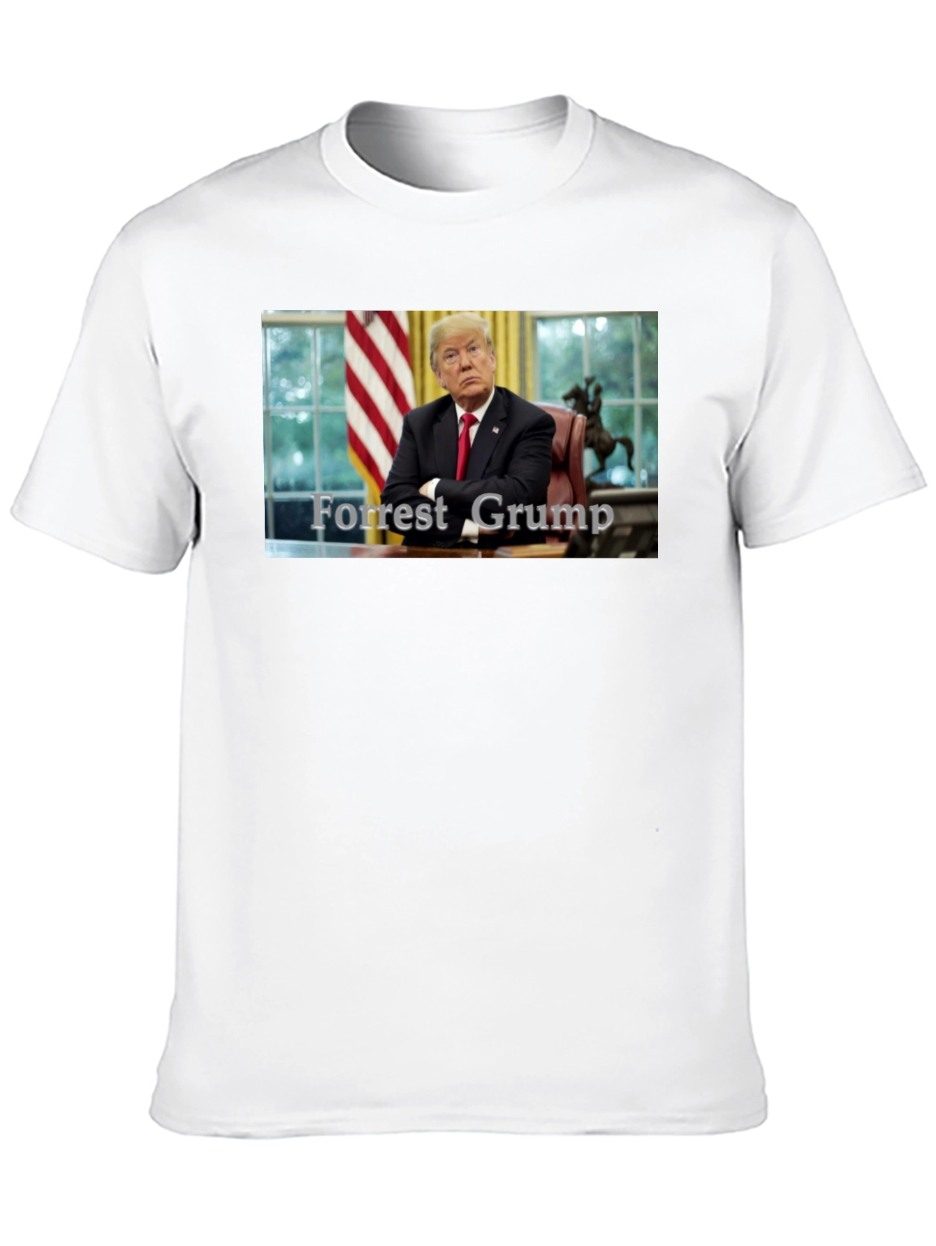 Black Forrest Grump T-Shirt - Political Humor Tee view 10