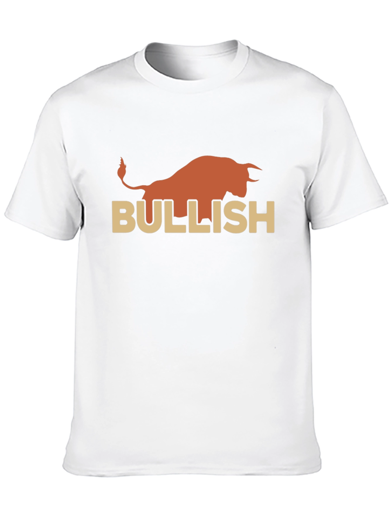 Black Bullish Graphic Tee - Black Cotton T-Shirt view 10