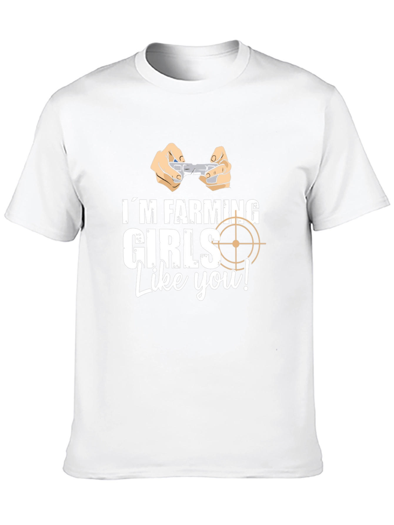 Black I'm Farming Girls T-Shirt view 10