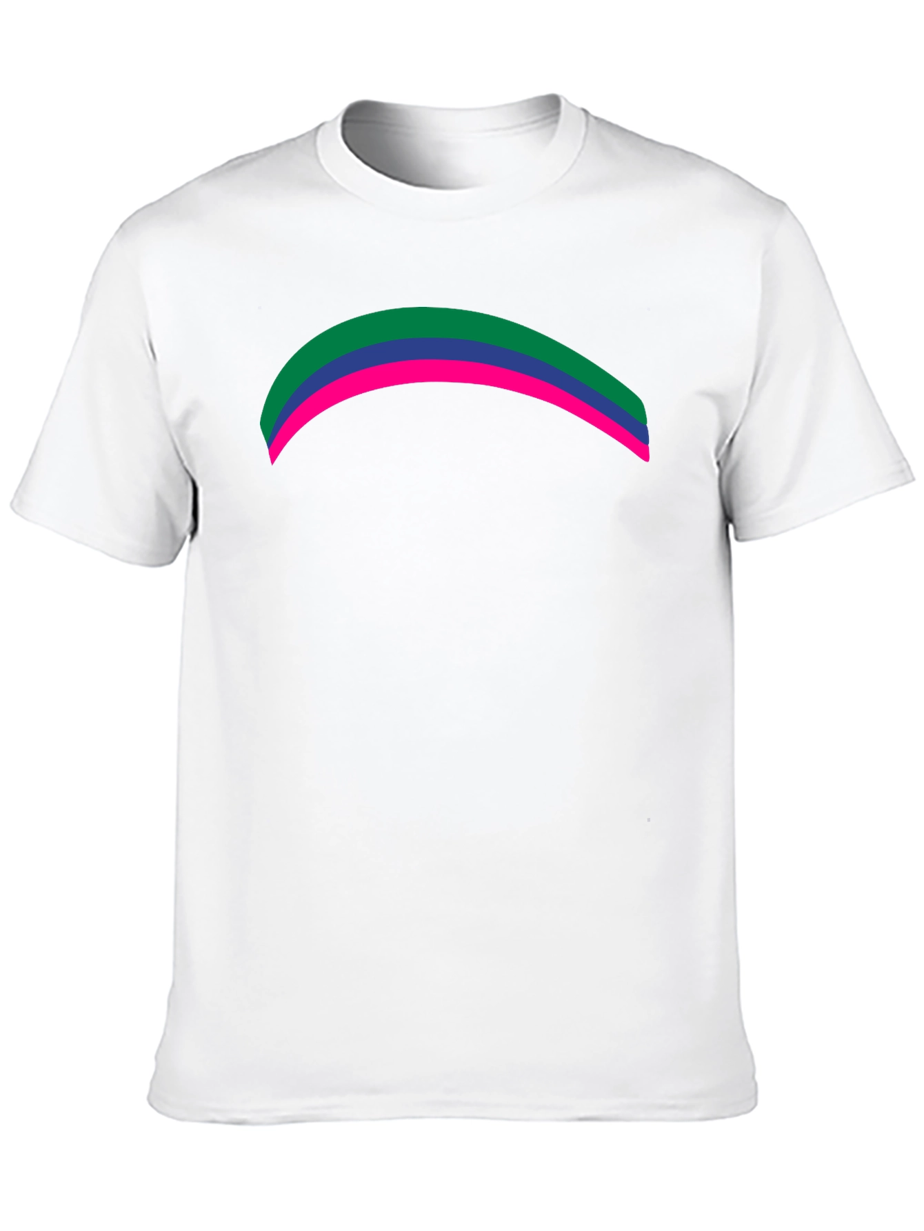 Black Rainbow Pride T-Shirt - Modern Graphic Tee view 10