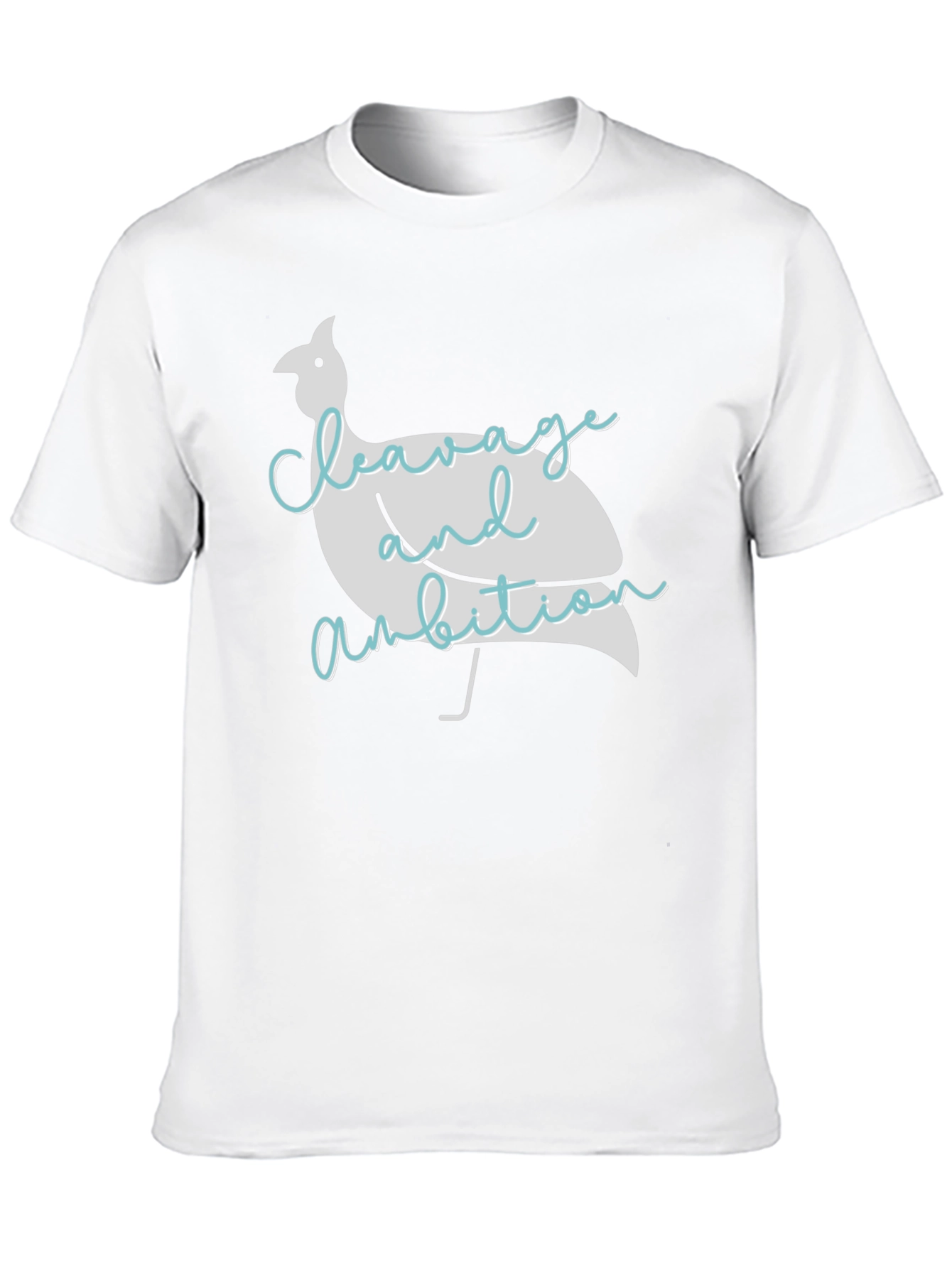 Black Cleavage & Ambition Graphic T-Shirt view 10