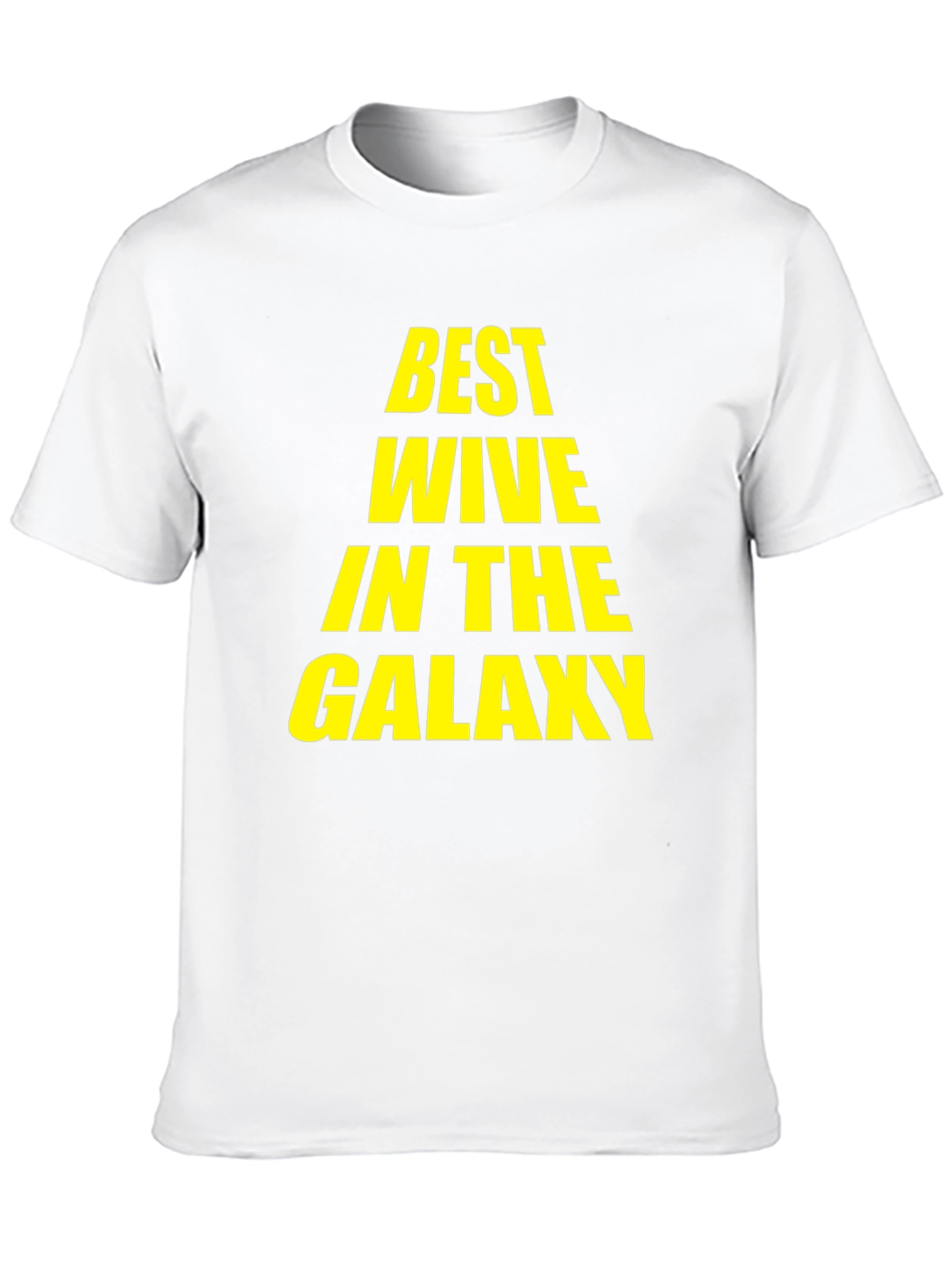 Black Best Wife in the Galaxy T-Shirt - Novelty Gift view 10