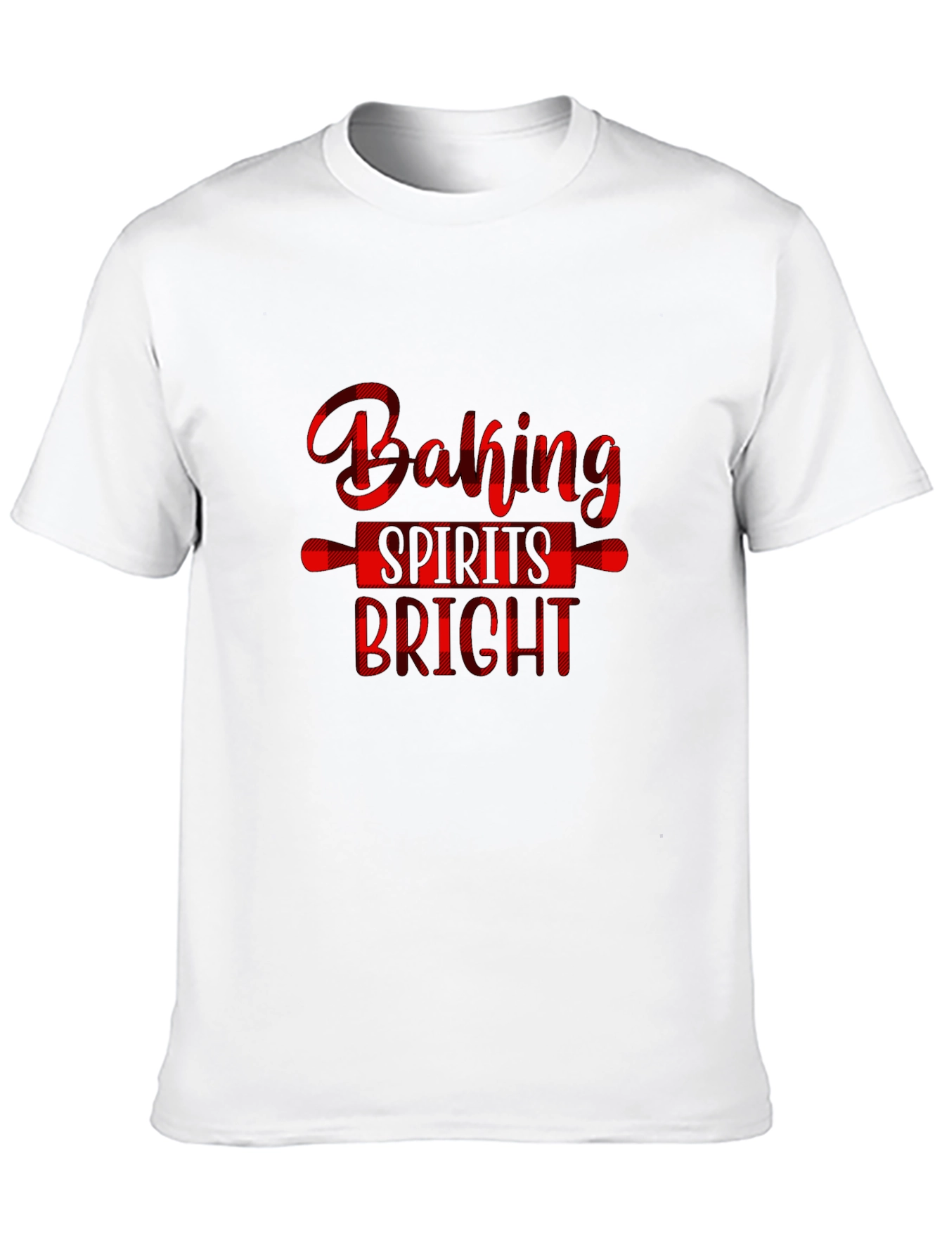 Black Baking Spirits Bright Christmas T-Shirt view 10