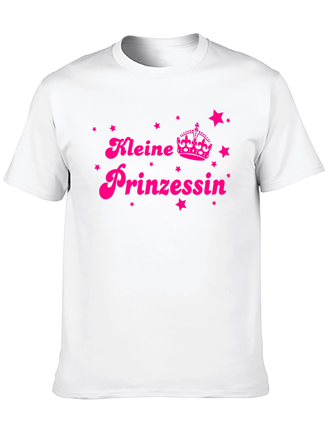 Black Kleine Prinzessin Black T-Shirt - Cute German Princess Design view 10