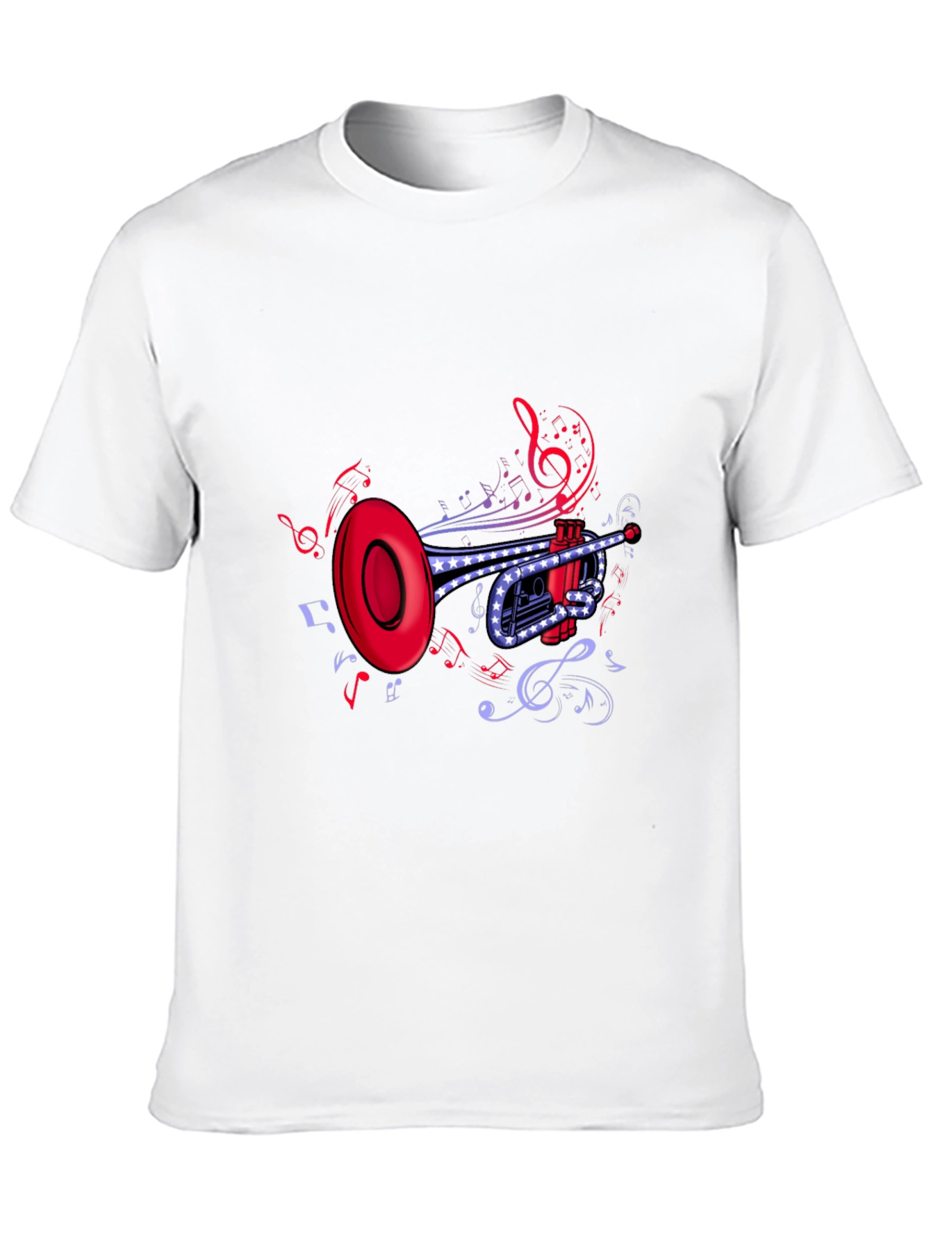 Musical Trumpet Graphic T-Shirt - 10