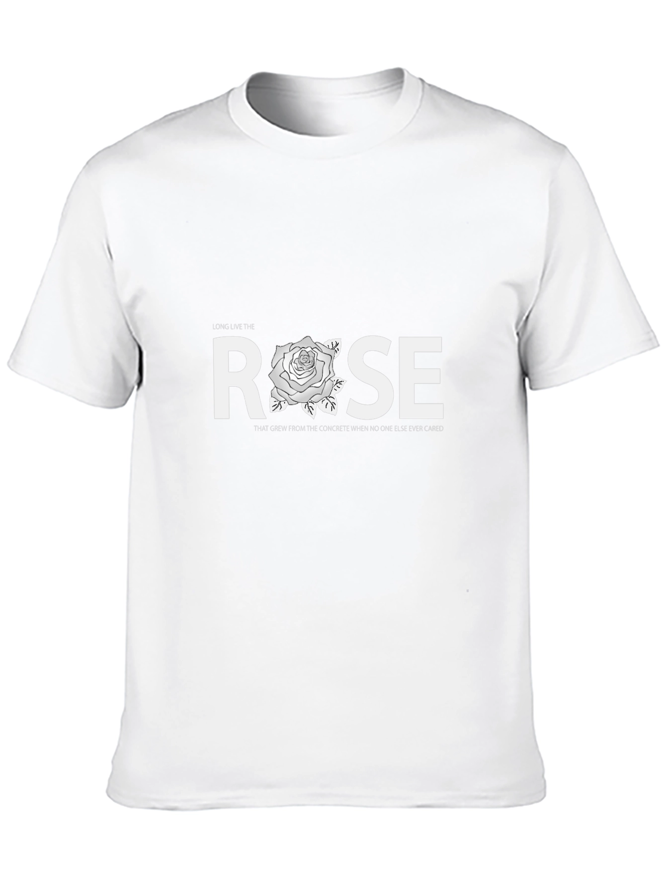 Black Long Live The Rose Graphic T-Shirt view 10