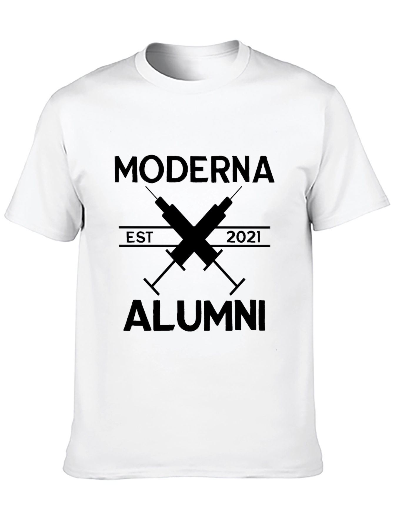 Black Moderna Alumni 2021 Black T-Shirt view 10