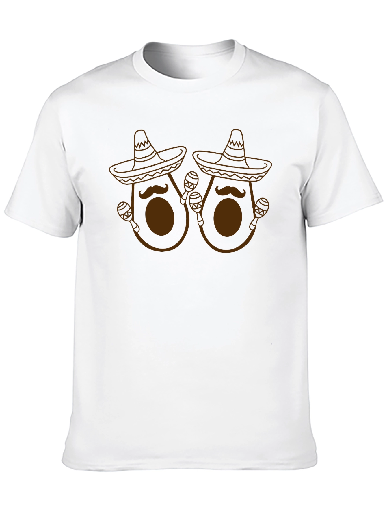 Black Avocado Mariachi T-Shirt - Cinco de Mayo view 10